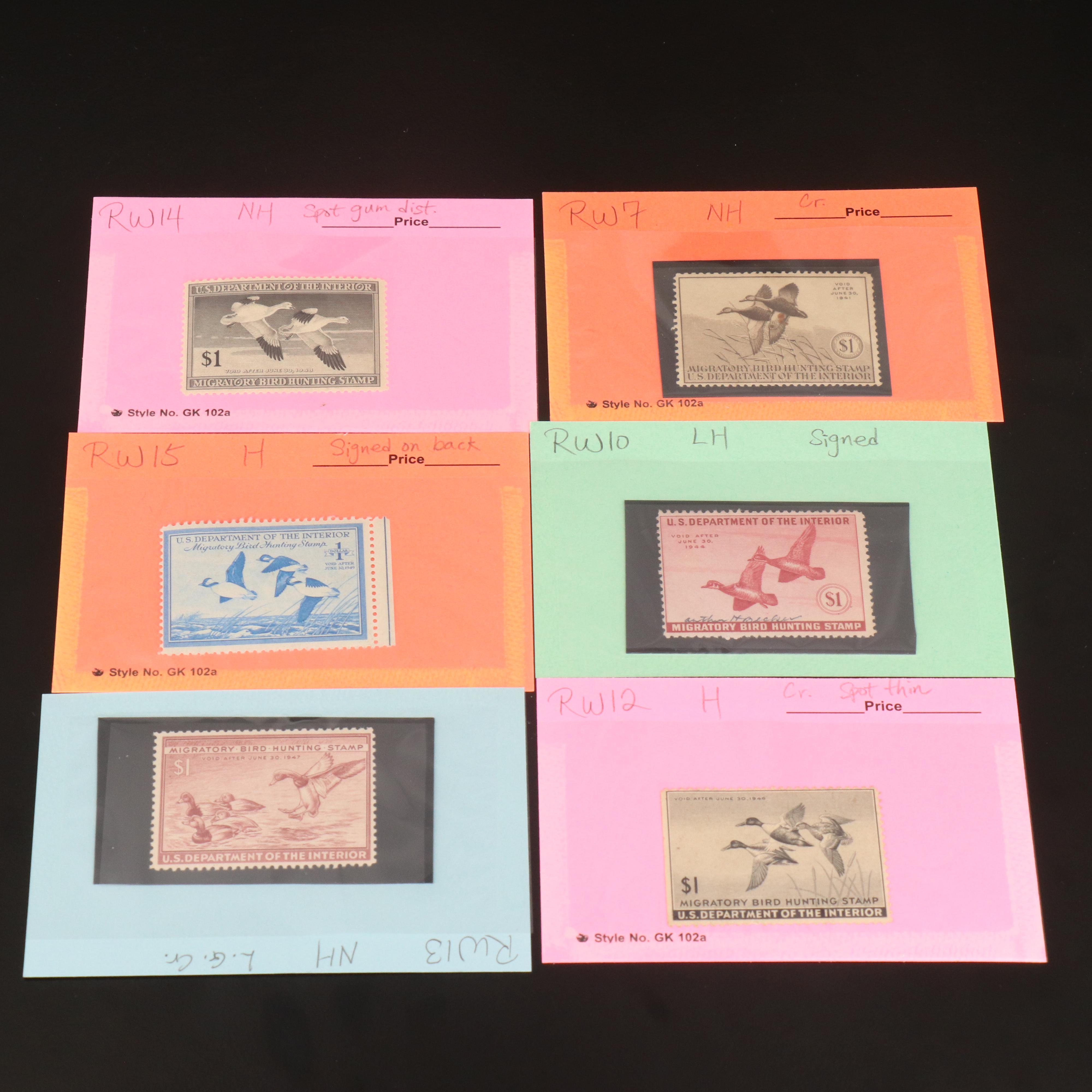 Stamp Collection Including Columbian Exposition Stamps 230-239 and Many Others