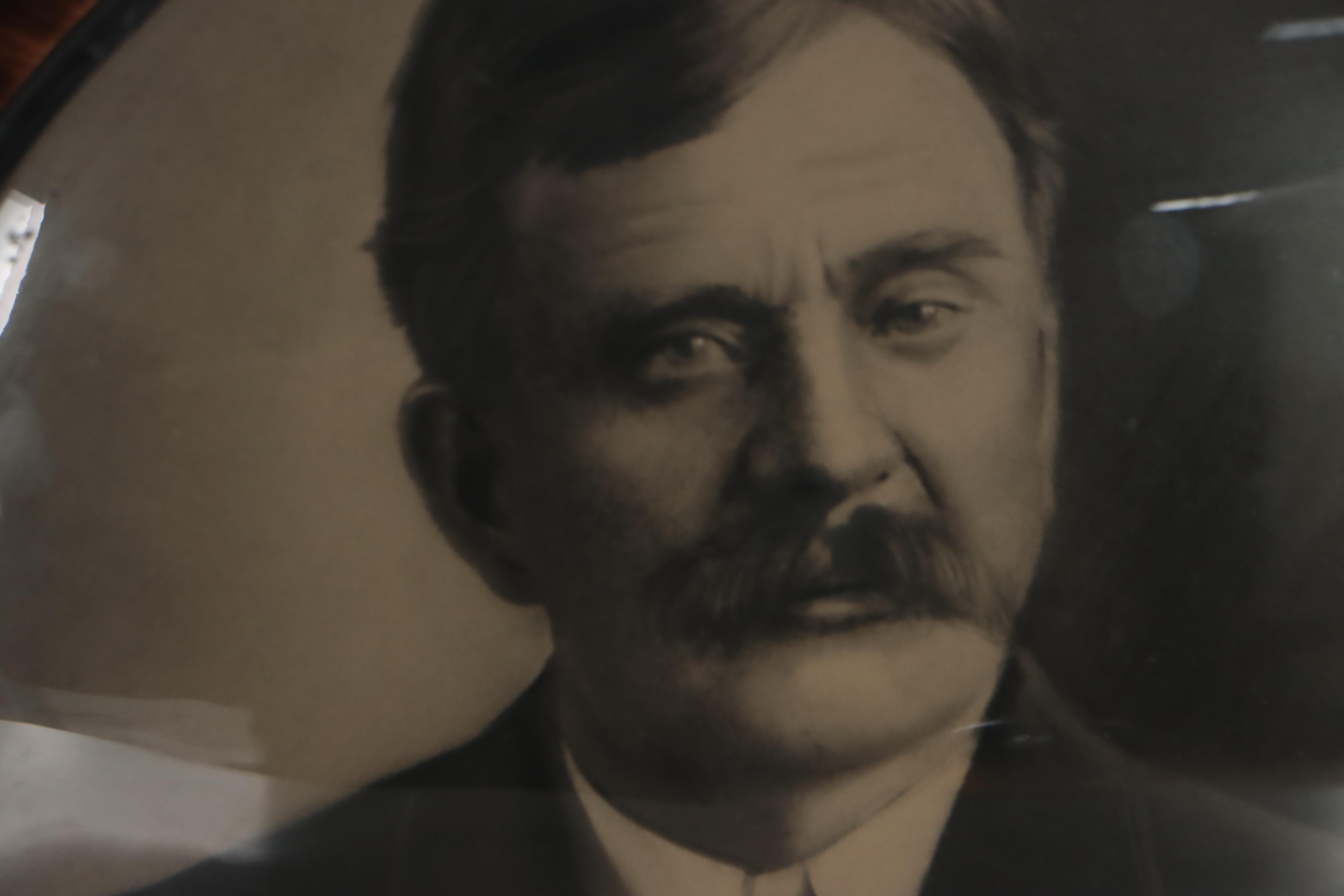 Crayon Portrait of Couple, Circa 1900