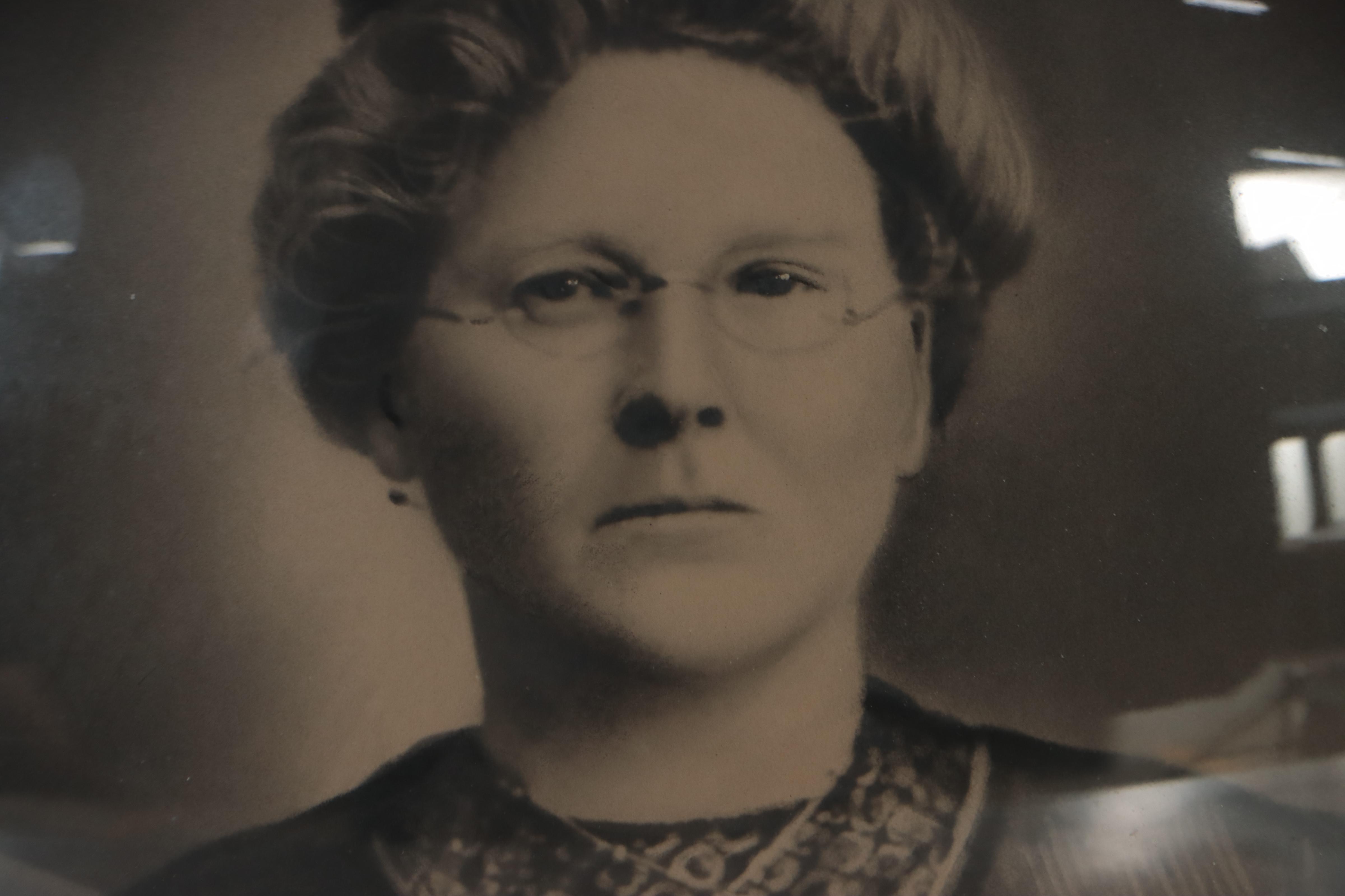 Crayon Portrait of Couple, Circa 1900