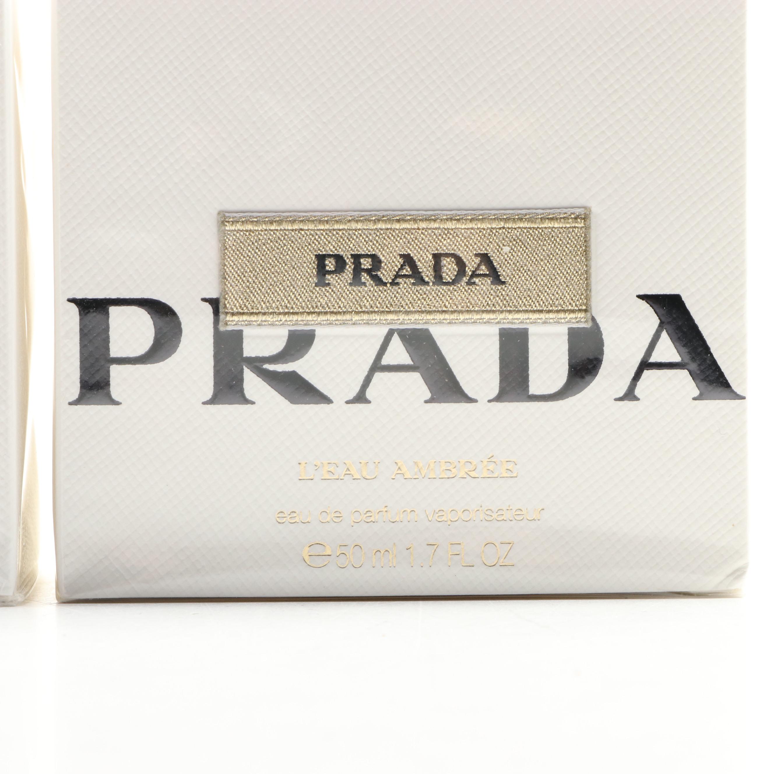 Prada L'Eau Ambrée Eau de Parfum and Perfumed Body Powder