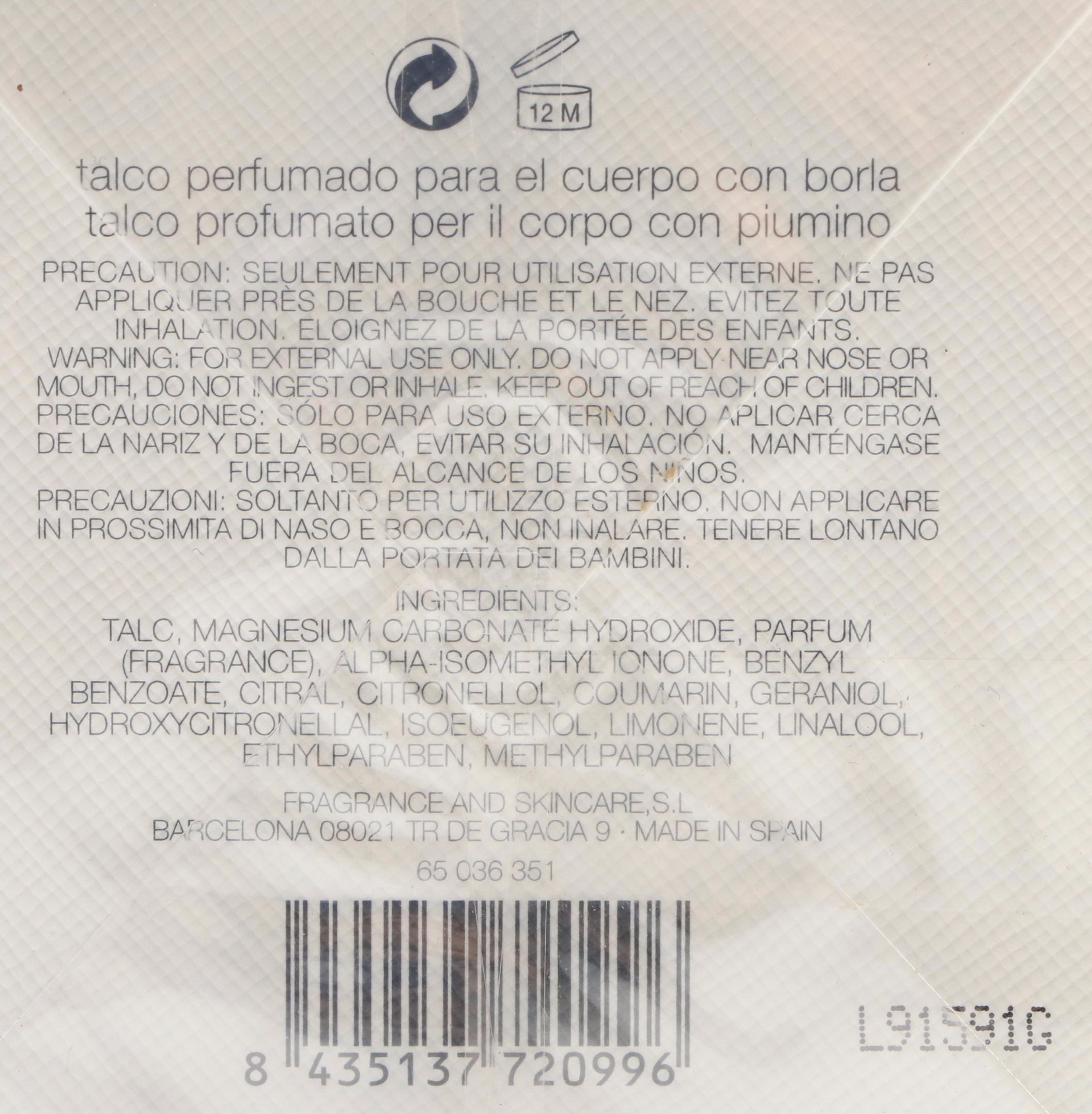 Prada L'Eau Ambrée Eau de Parfum and Perfumed Body Powder