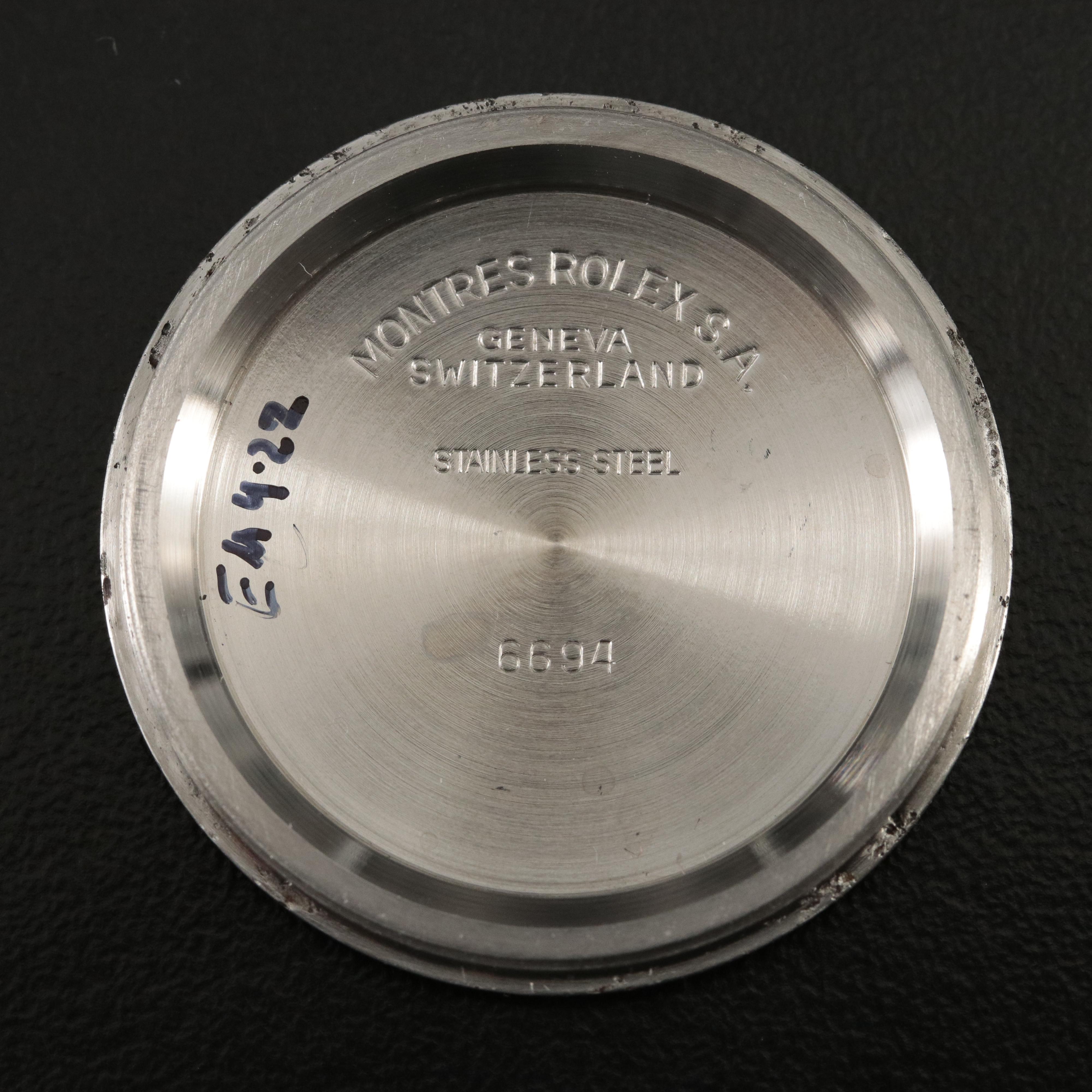 1981 Rolex Oysterdate Precision Custom Diamond Dial Watch