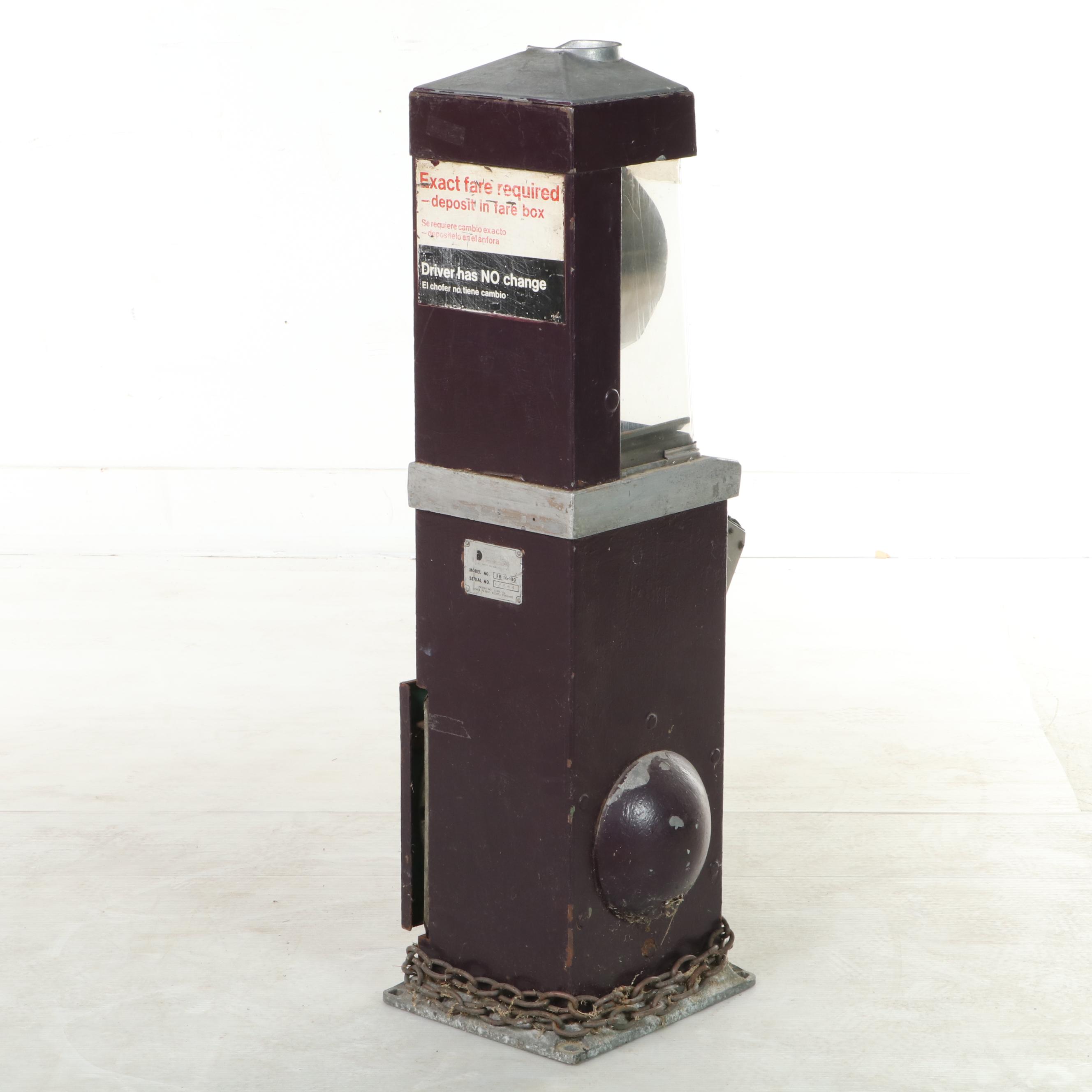 Duncan Industries "FB 10-100" Bus Fare Box