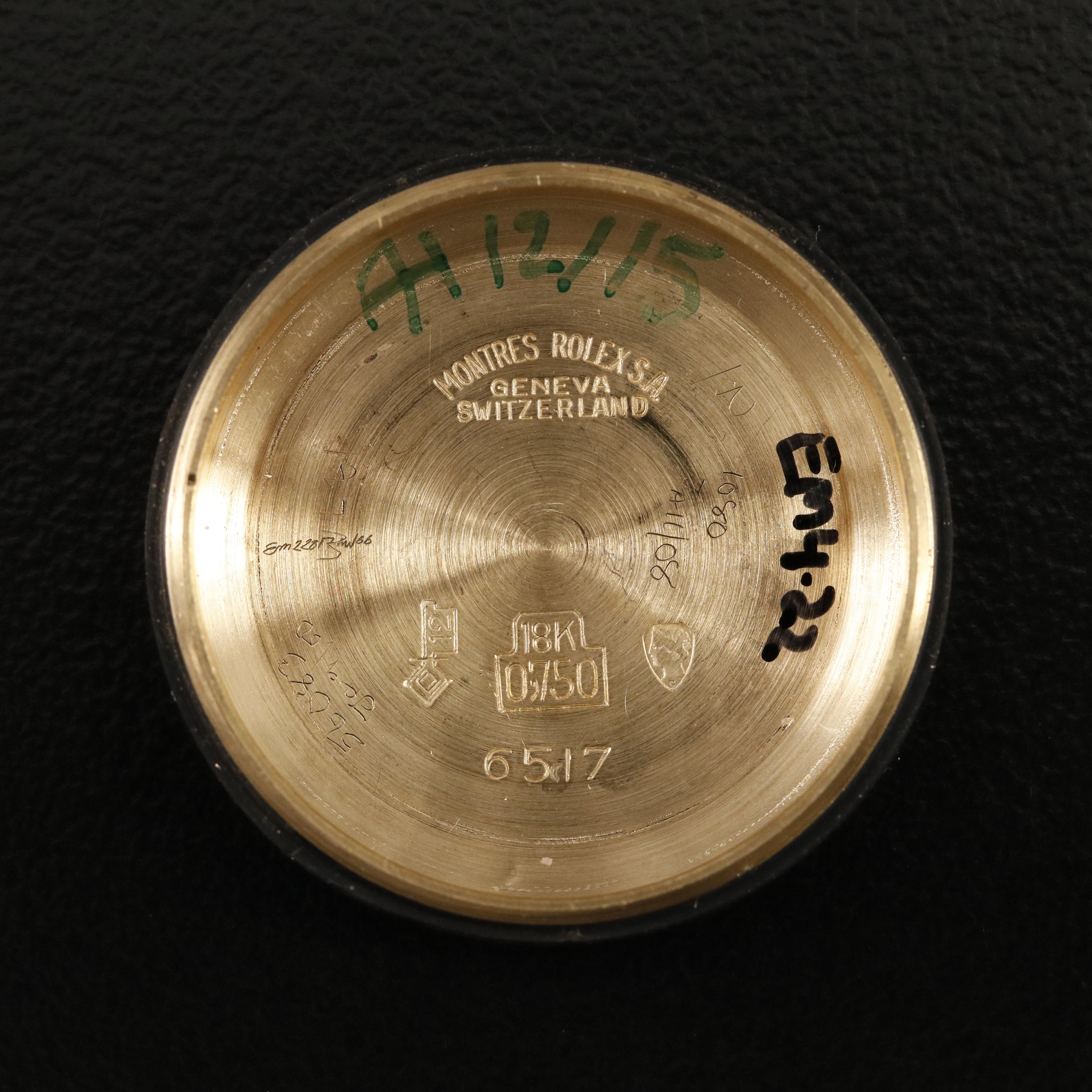 1981 18K Rolex Diamond Dial and Bezel Watch