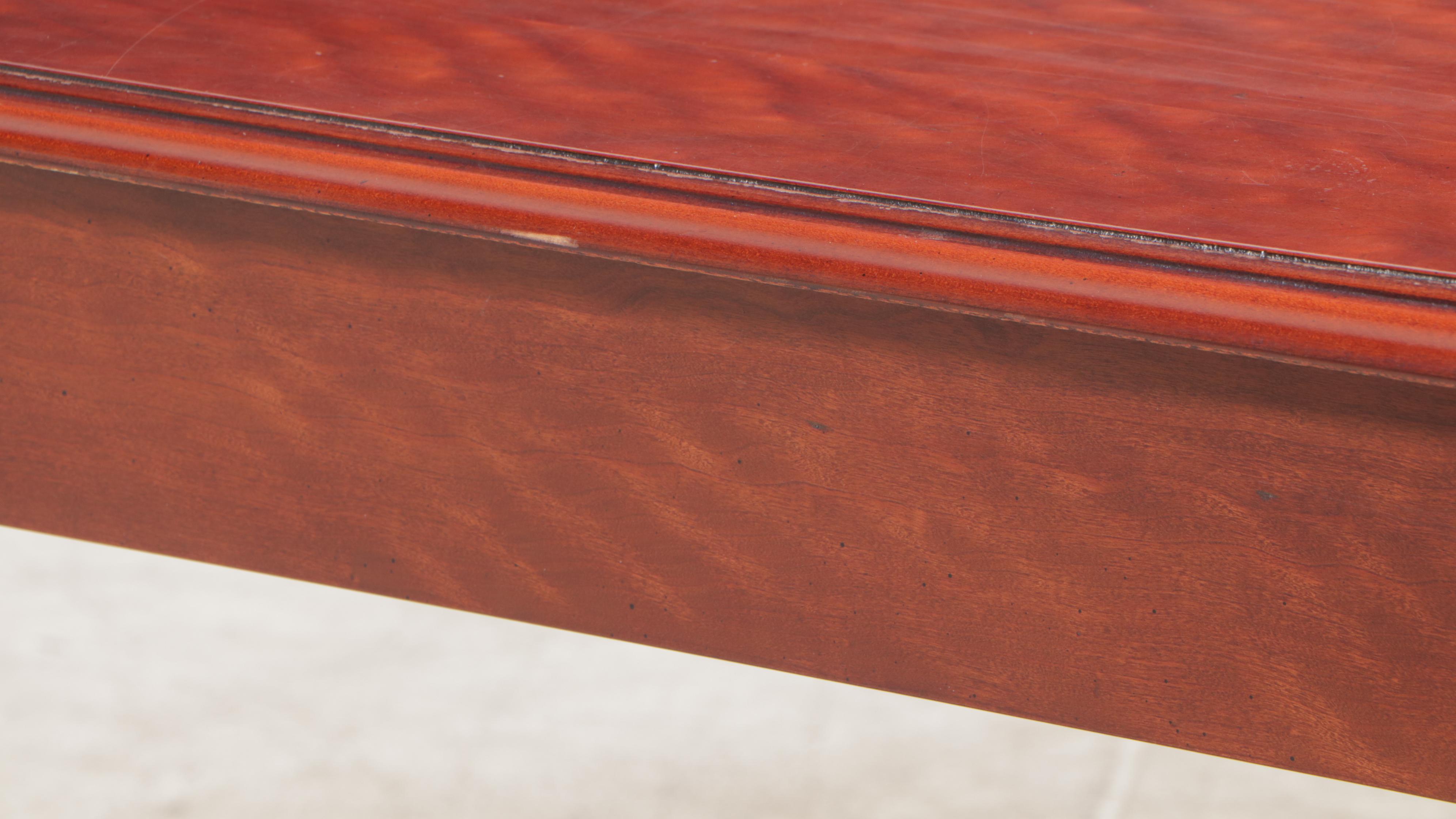 Wright Table Company Cherrywood Console Table