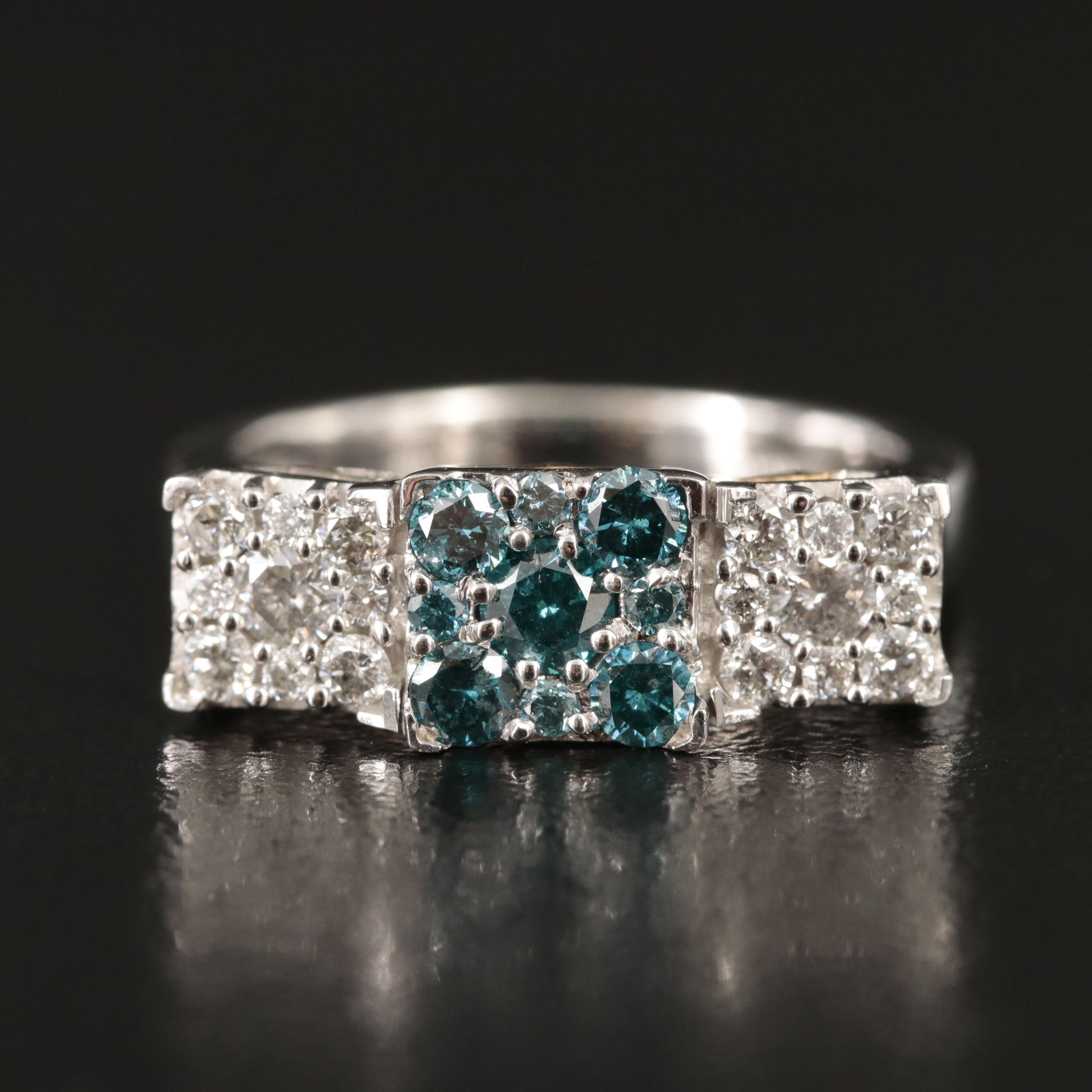 14K 0.93 CTW Diamond Ring