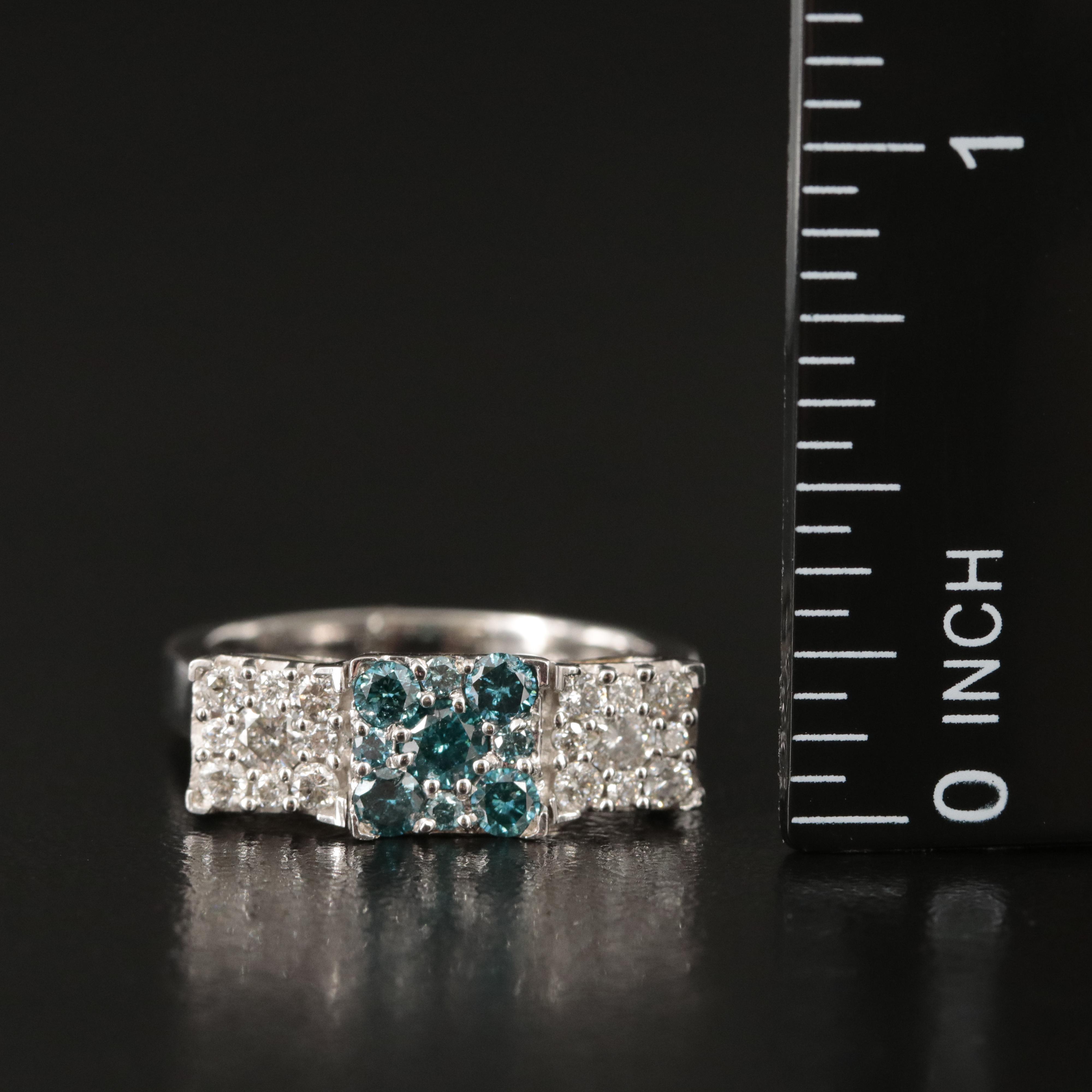 14K 0.93 CTW Diamond Ring