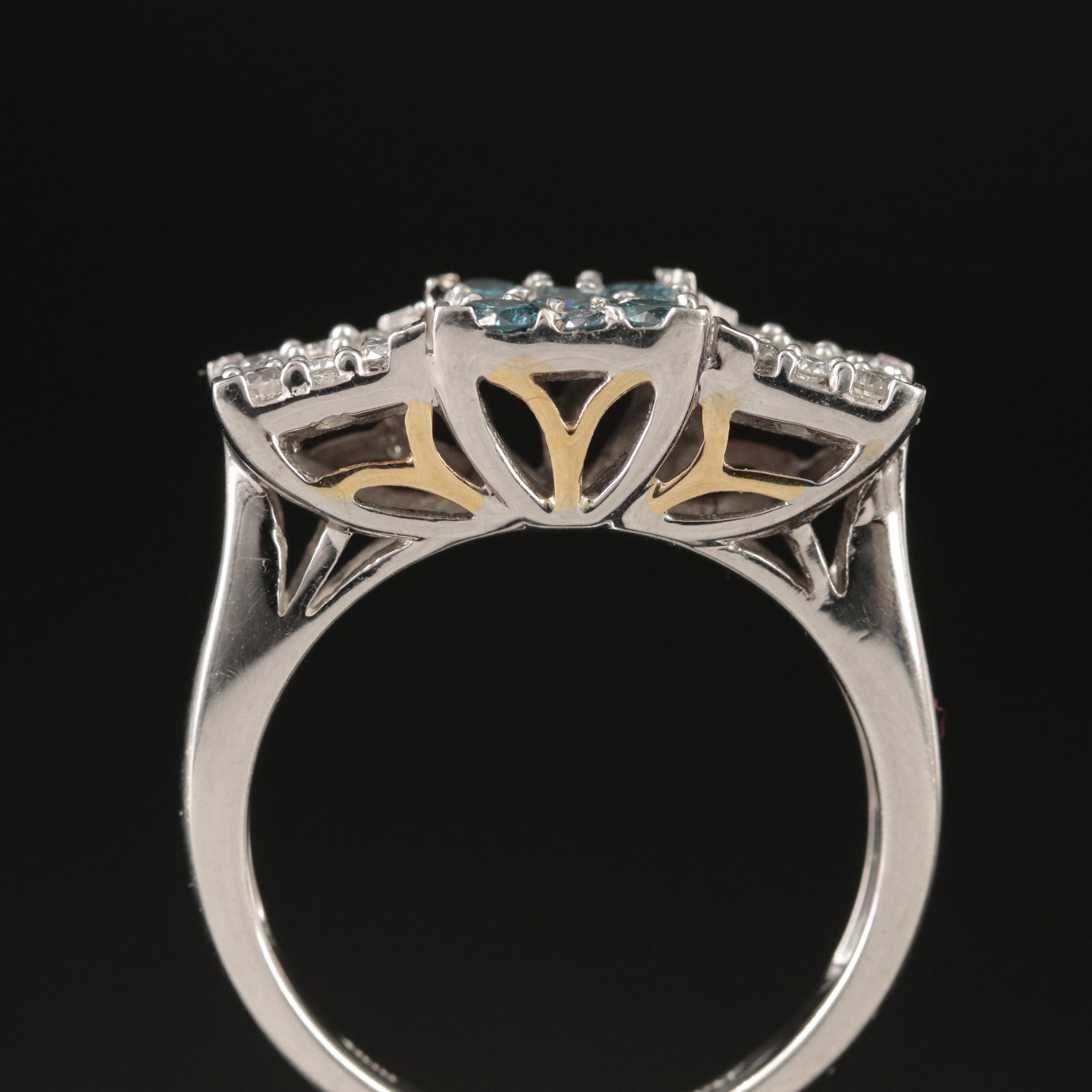 14K 0.93 CTW Diamond Ring