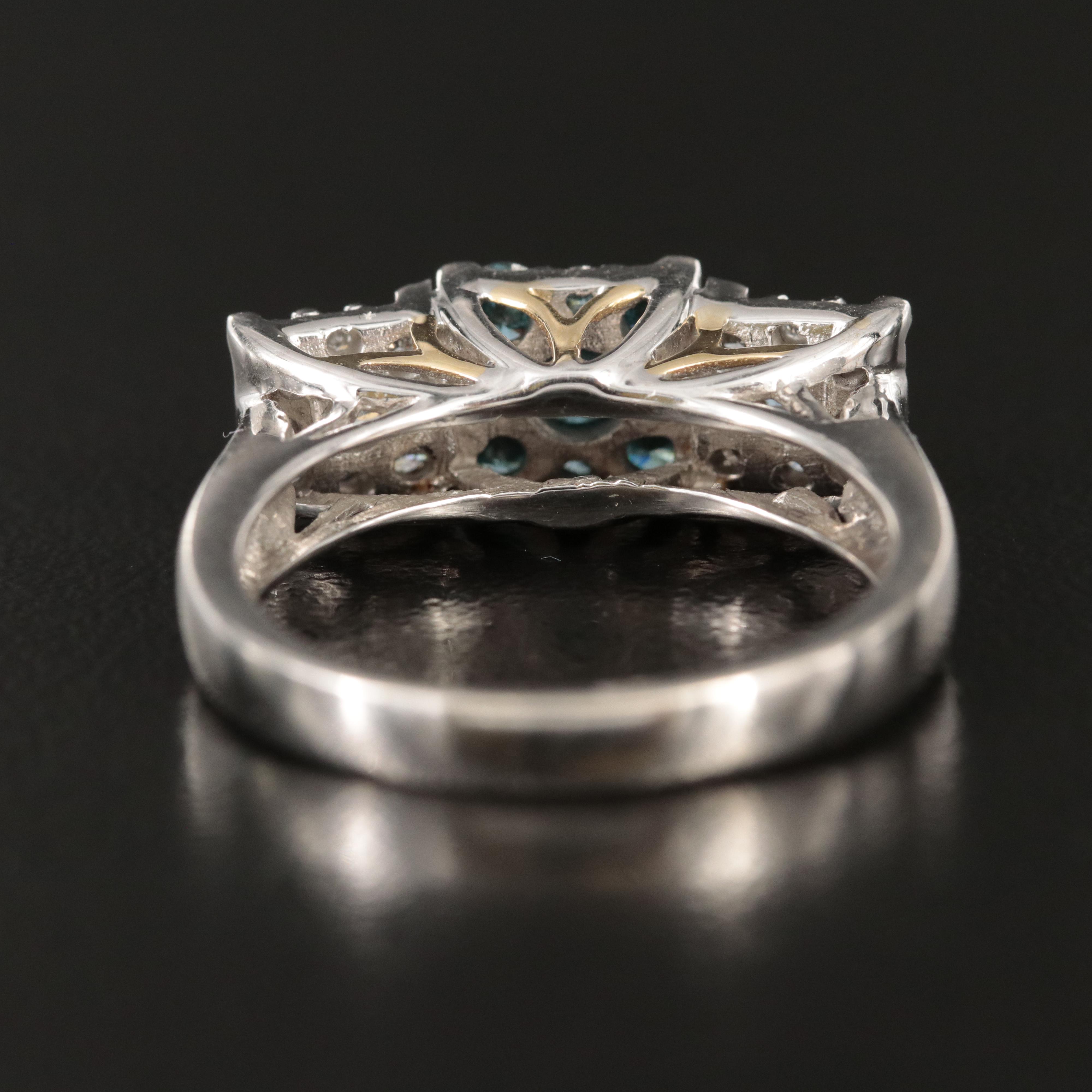 14K 0.93 CTW Diamond Ring