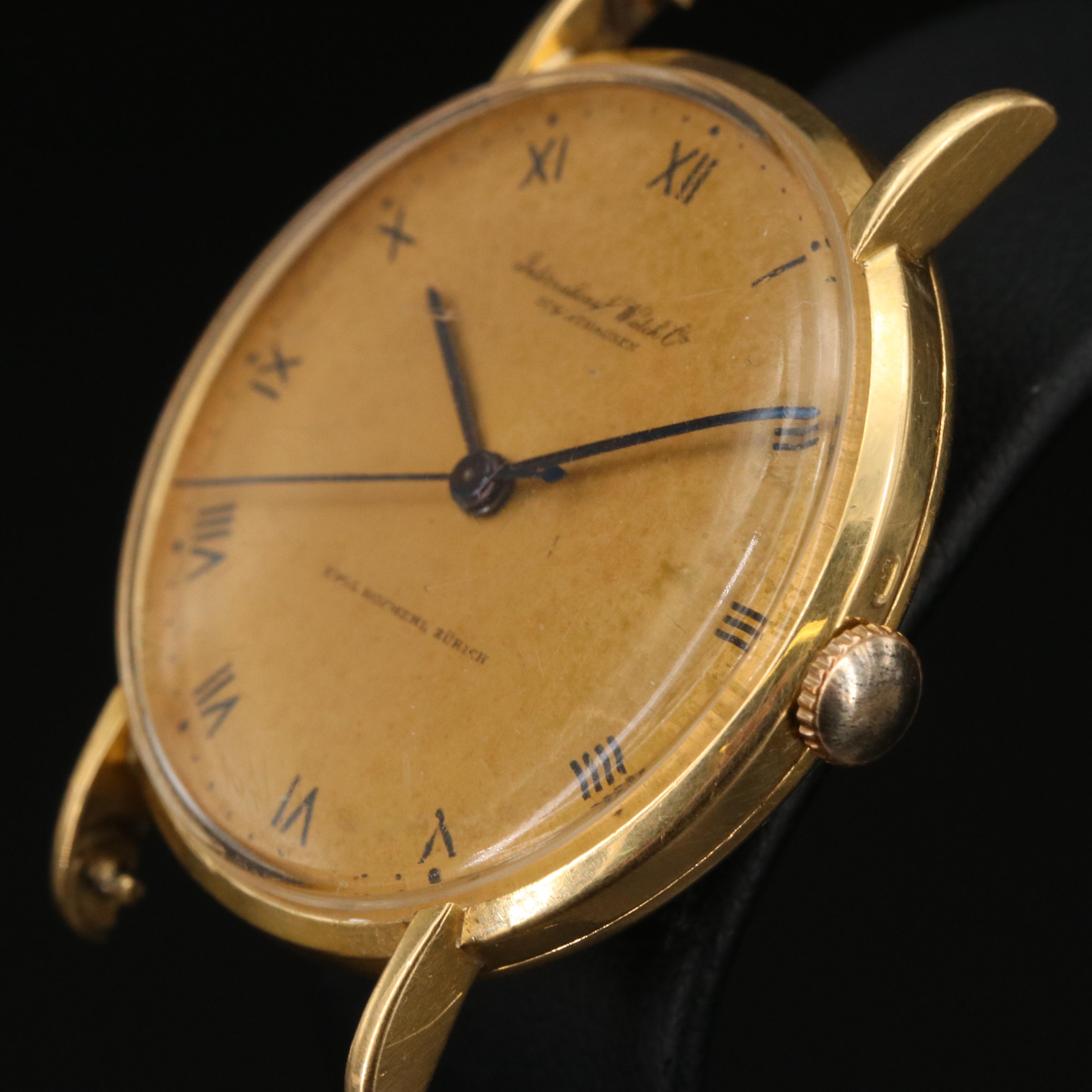 18K Vintage International Watch Co. Watch