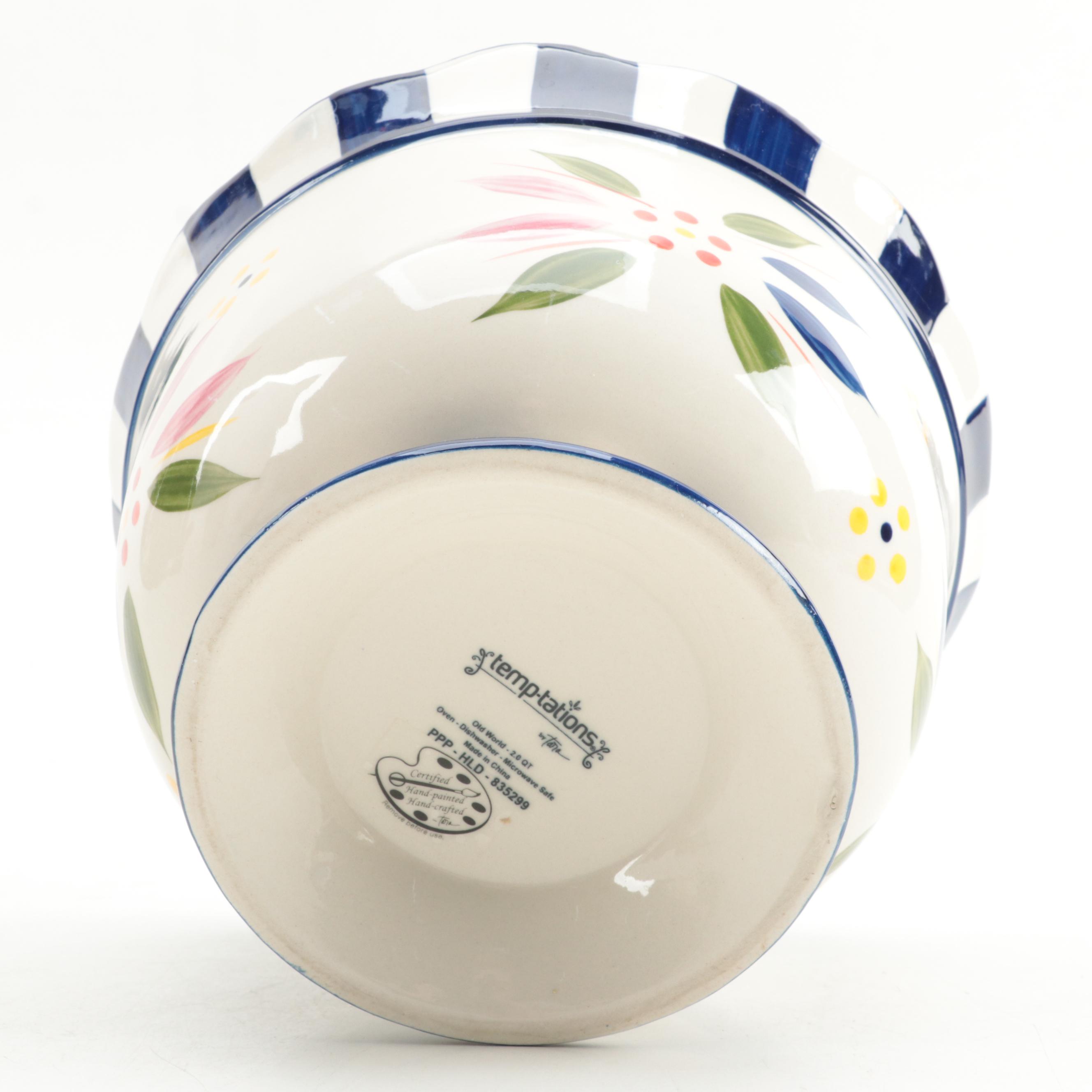 Temp-tations "Old World Confetti" Ceramic Tableware and Accessories