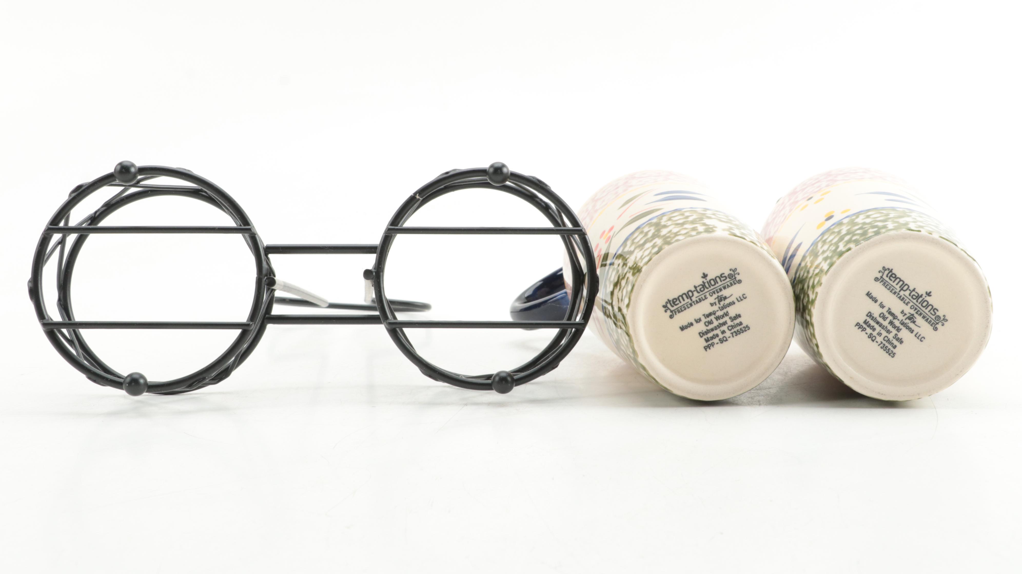 Temp-tations "Old World Confetti" Ceramic Tableware and Accessories