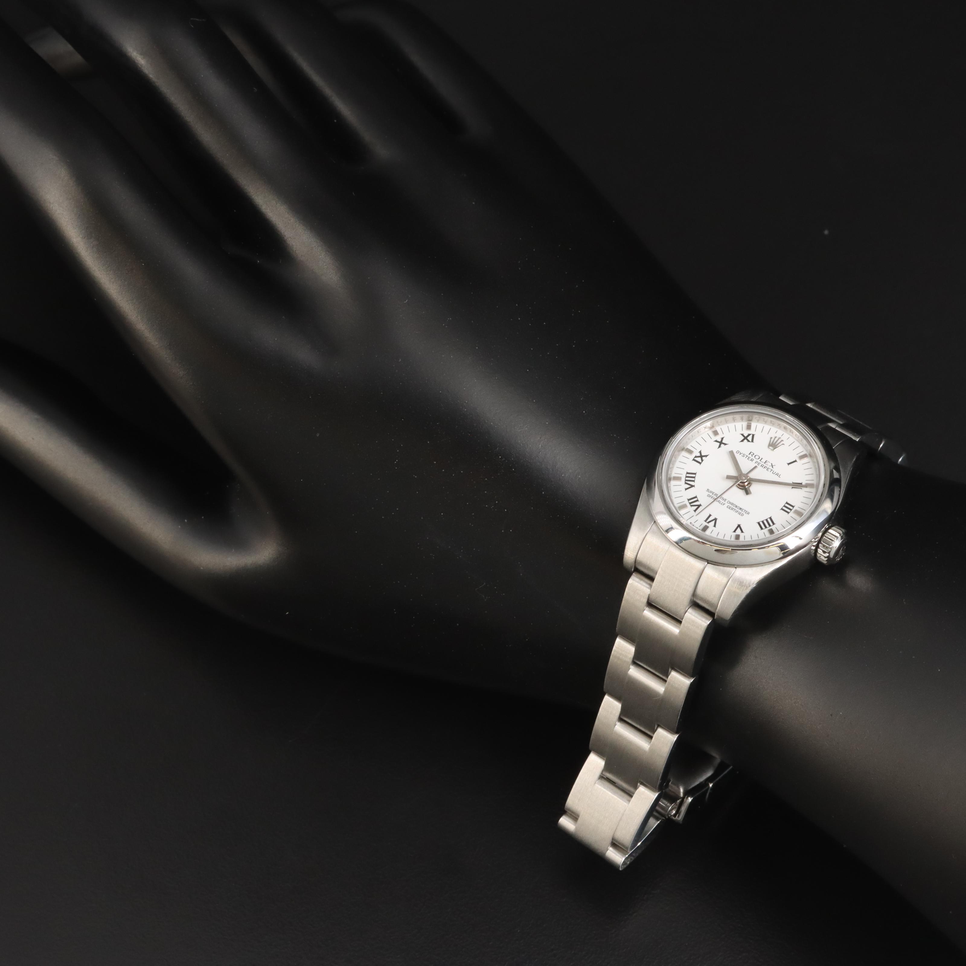 2006 Rolex Oyster Perpetual Stainless Steel Watch