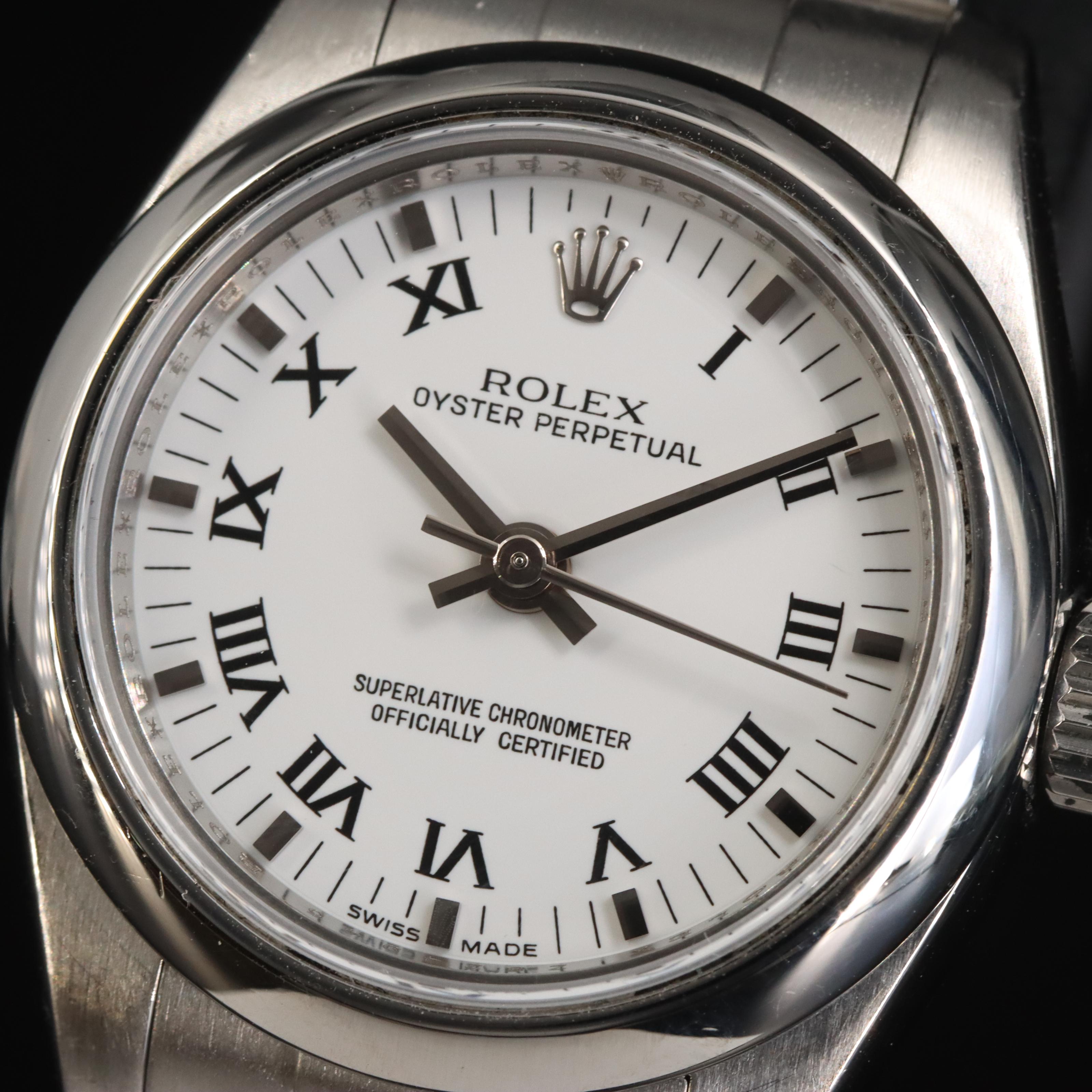 2006 Rolex Oyster Perpetual Stainless Steel Watch