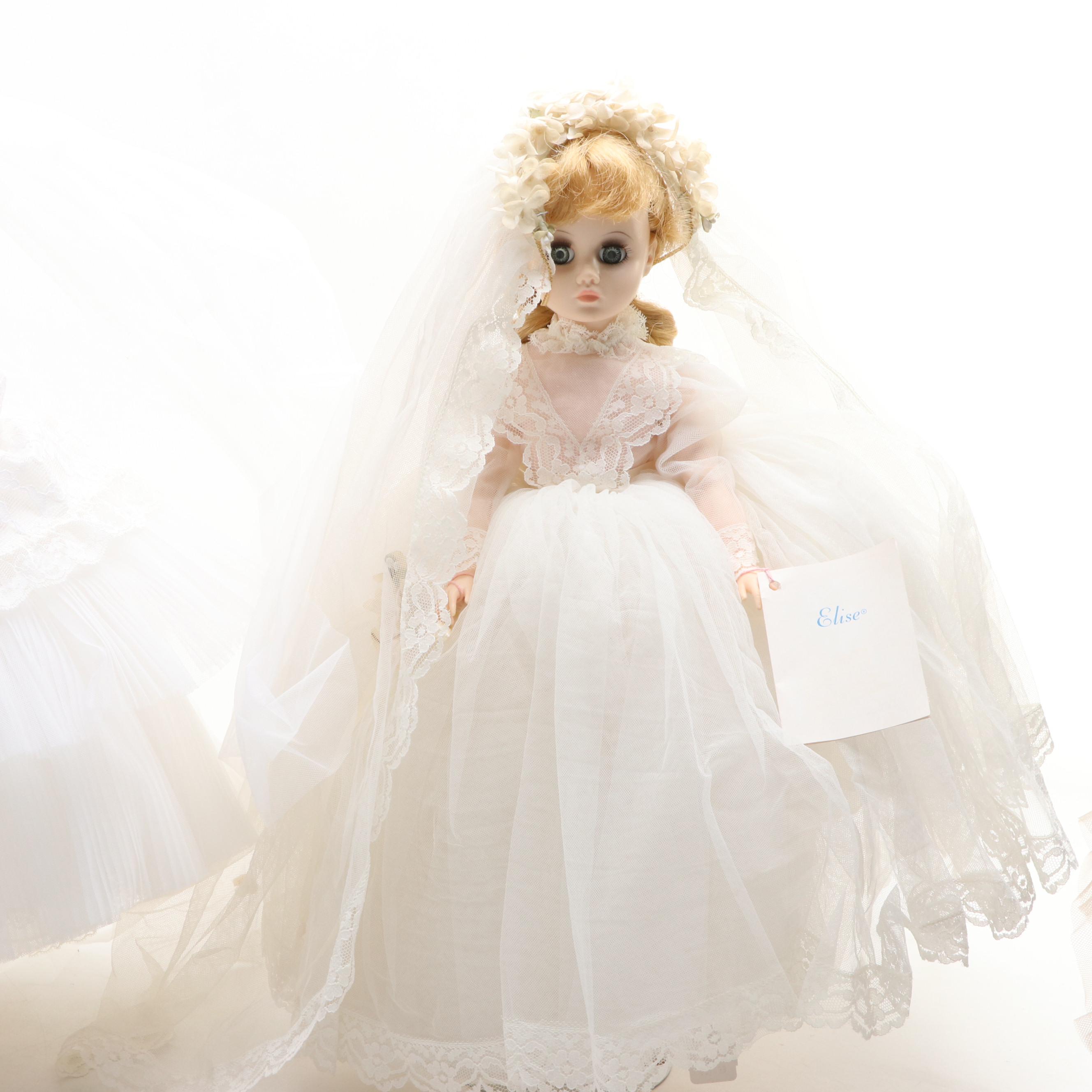 Madame Alexander "Elise" Bride and Ballerina Dolls