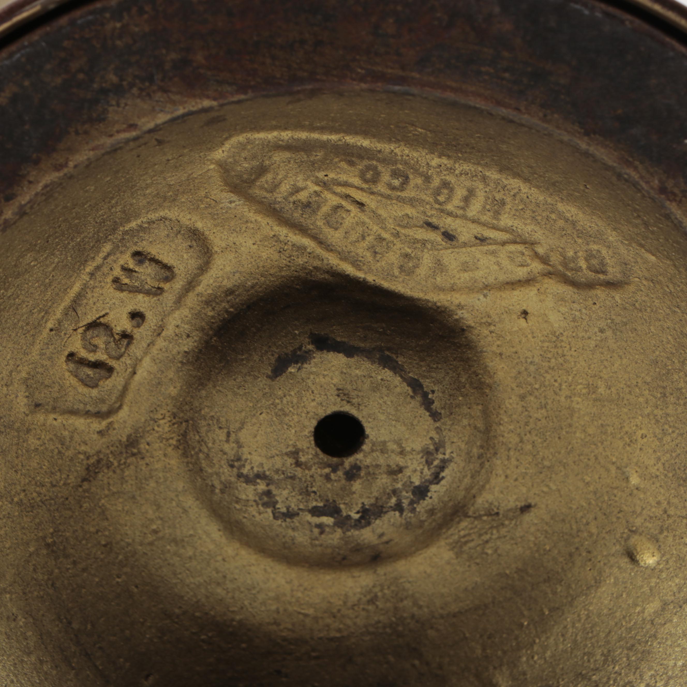 Bradley & Hubbard Brass Student Lamp, Early 20th Century