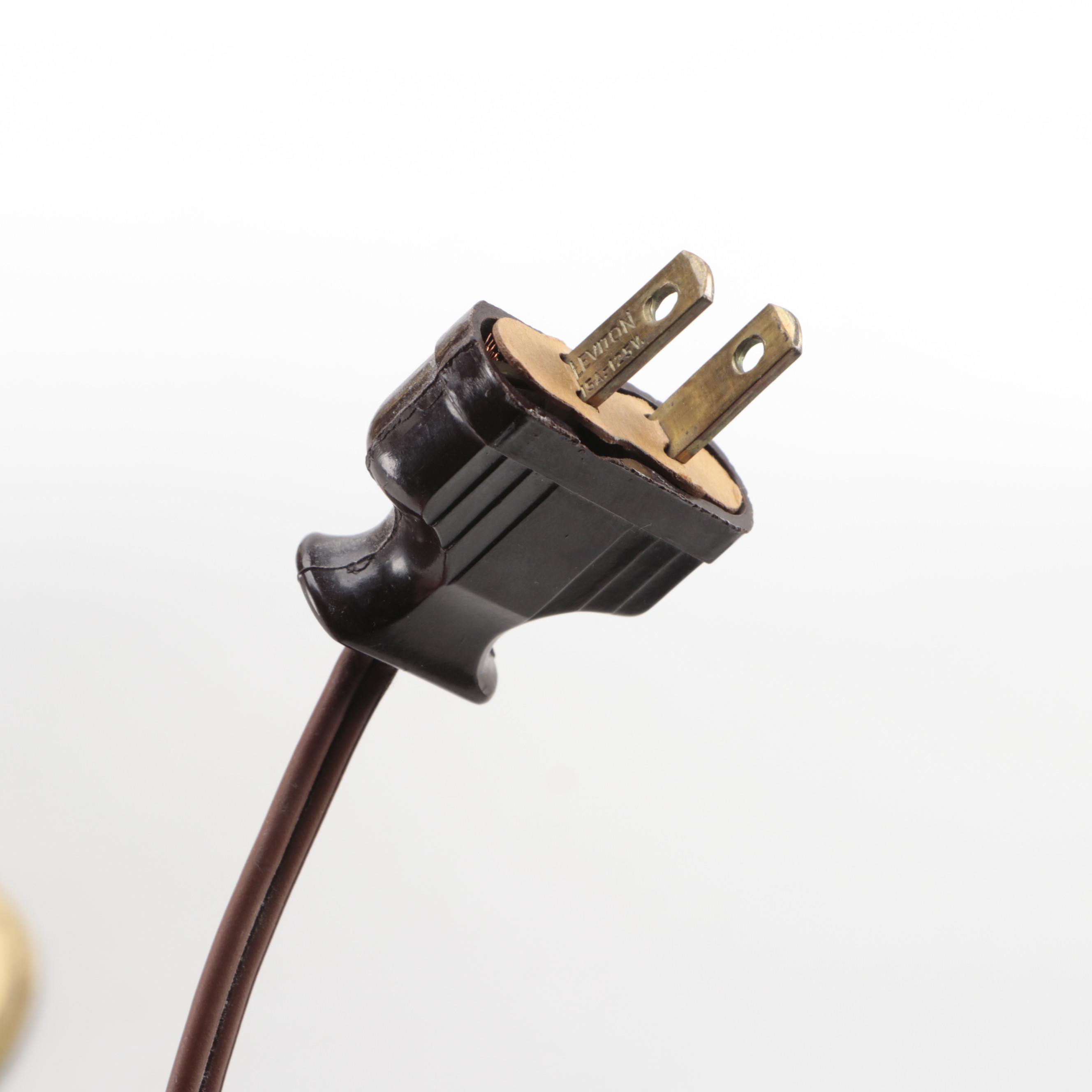 Bradley & Hubbard Brass Student Lamp, Early 20th Century