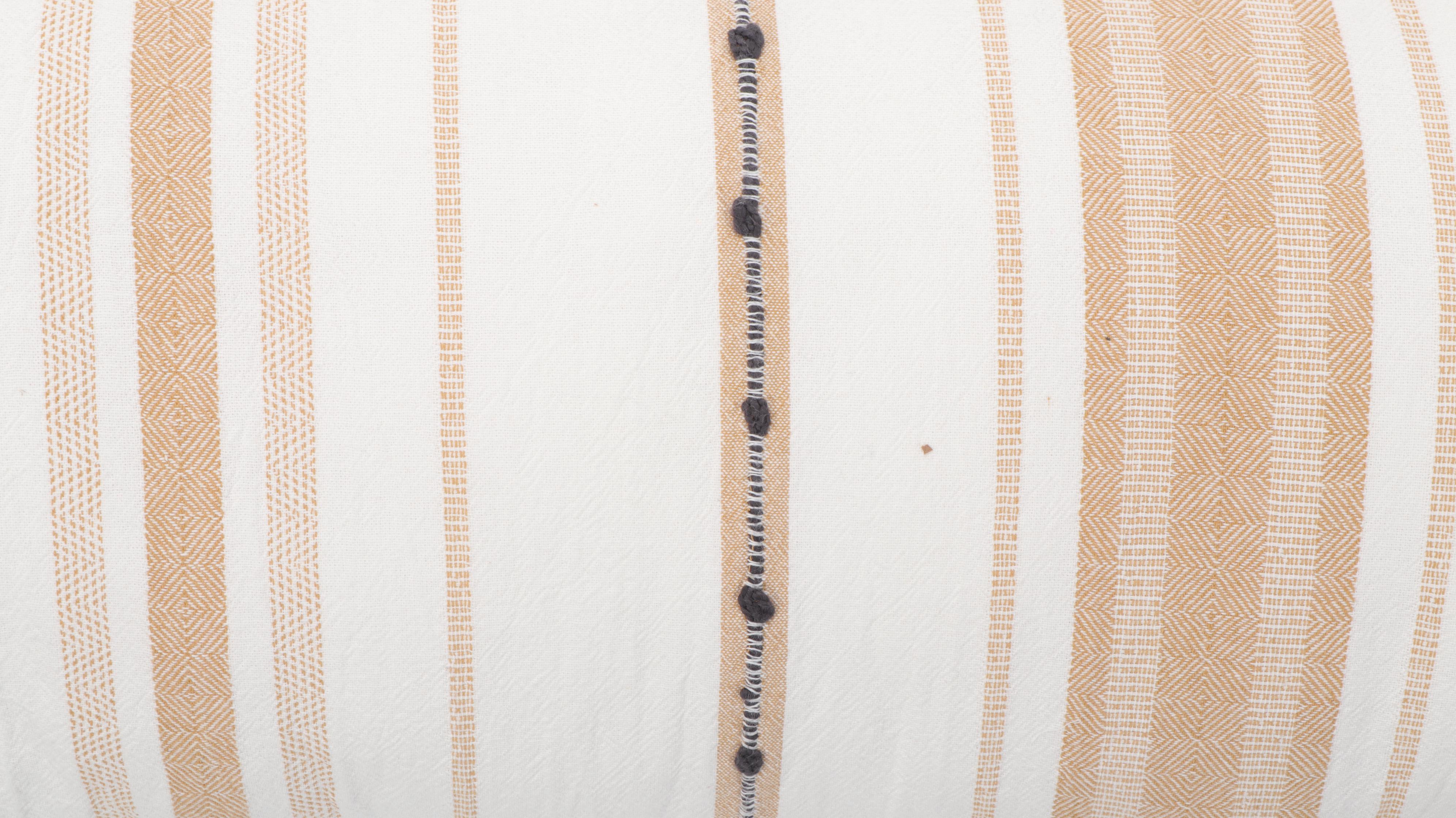 Hearth & Hand with Magnolia Cream and Yellow Stripe Oversize Lumbar Pillows