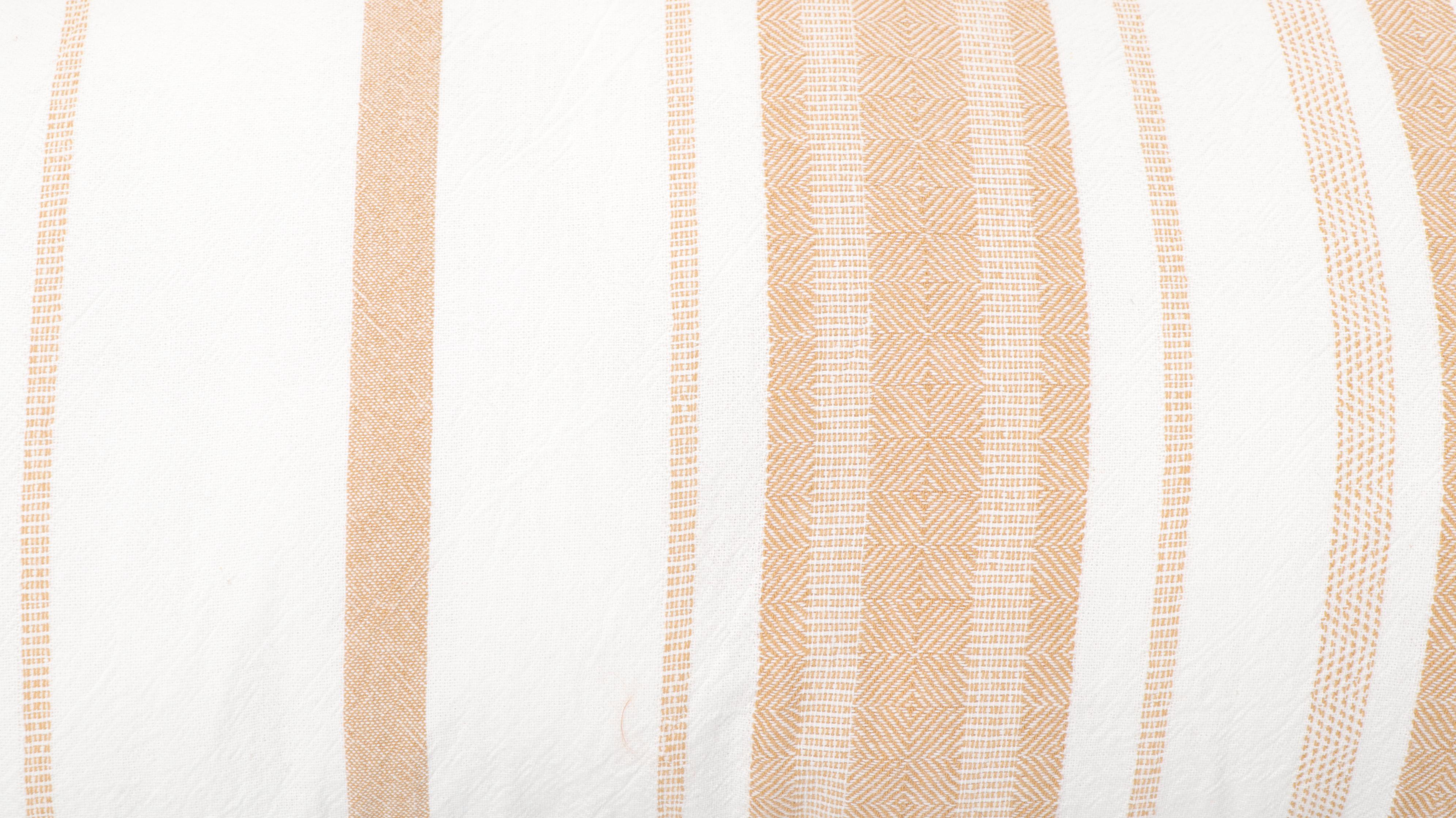 Hearth & Hand with Magnolia Cream and Yellow Stripe Oversize Lumbar Pillows