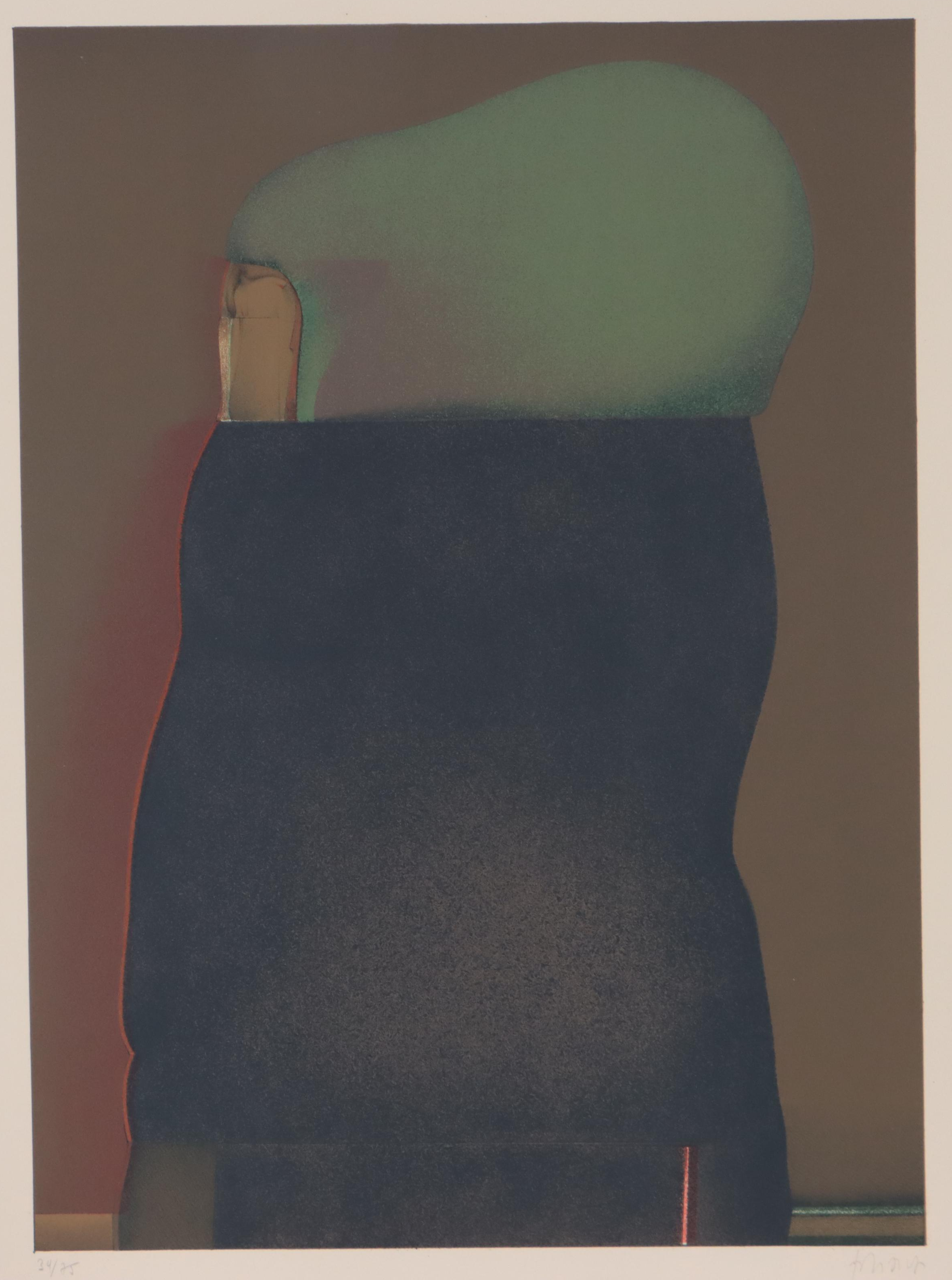 Hans Martin Erhardt Abstract Color Lithographs, Circa 1970