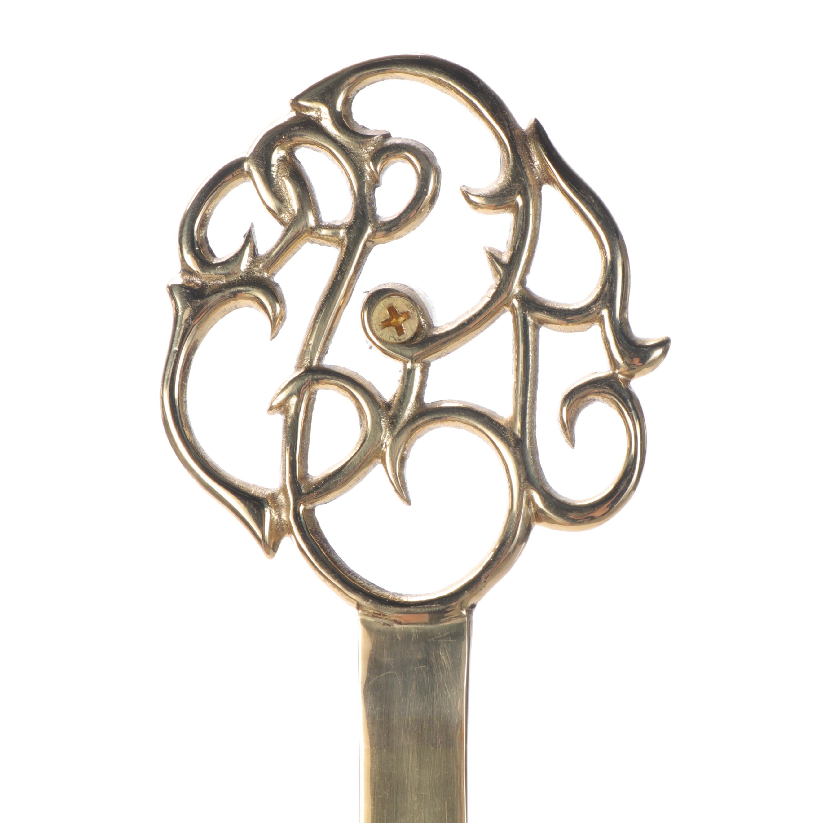 Chelsea House Porcelain Fruit Motif Cabinet Plates with Brass Wall Rack