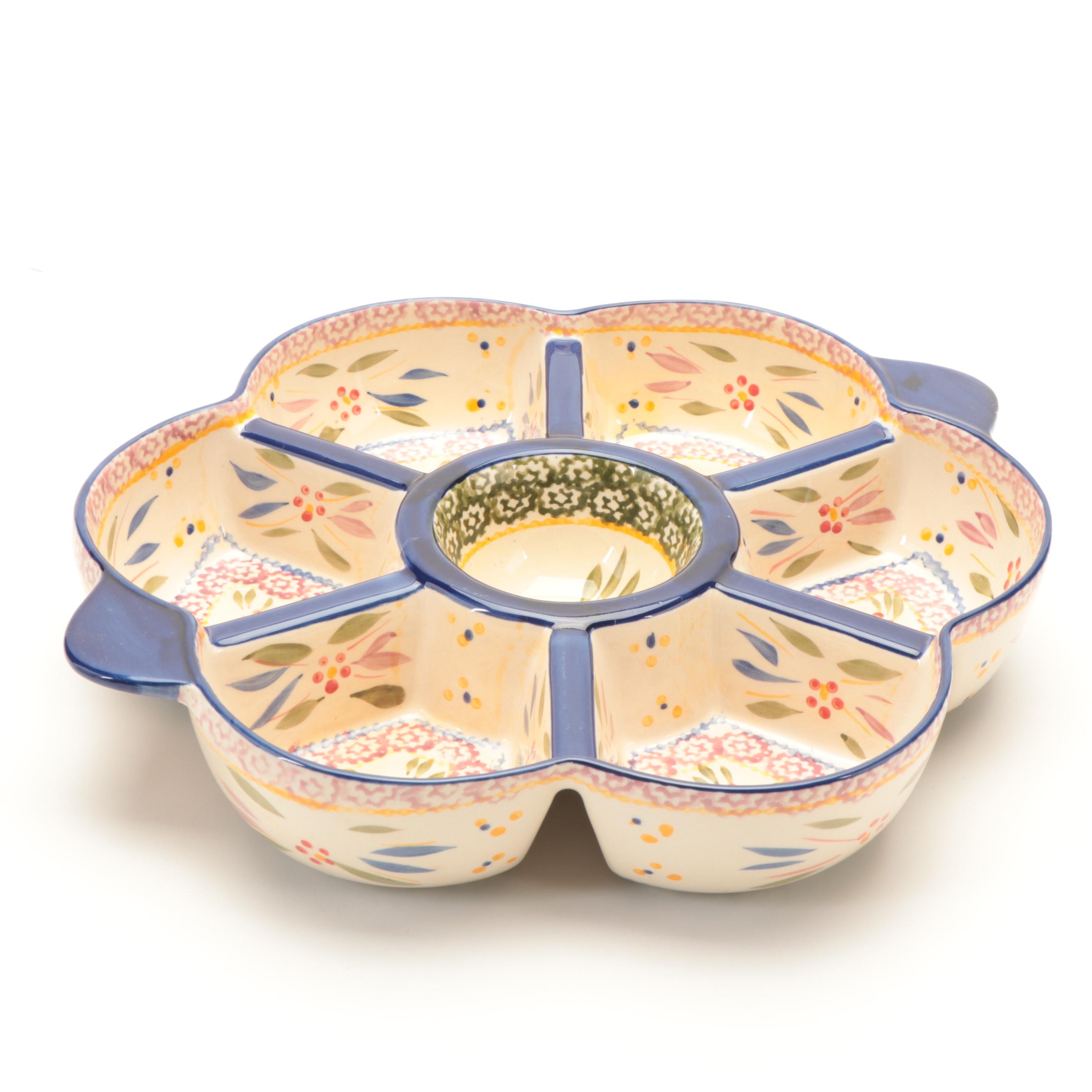 Temp-tations By Tara "Old World Confetti" Serveware and Bowls