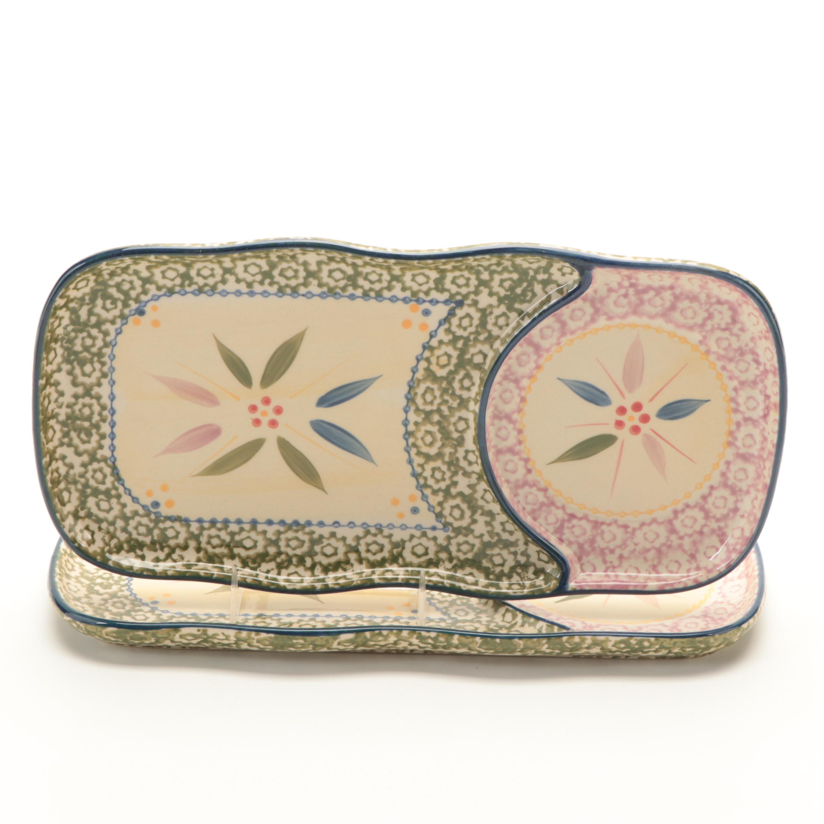 Temp-tations By Tara "Old World Confetti" Serveware and Bowls