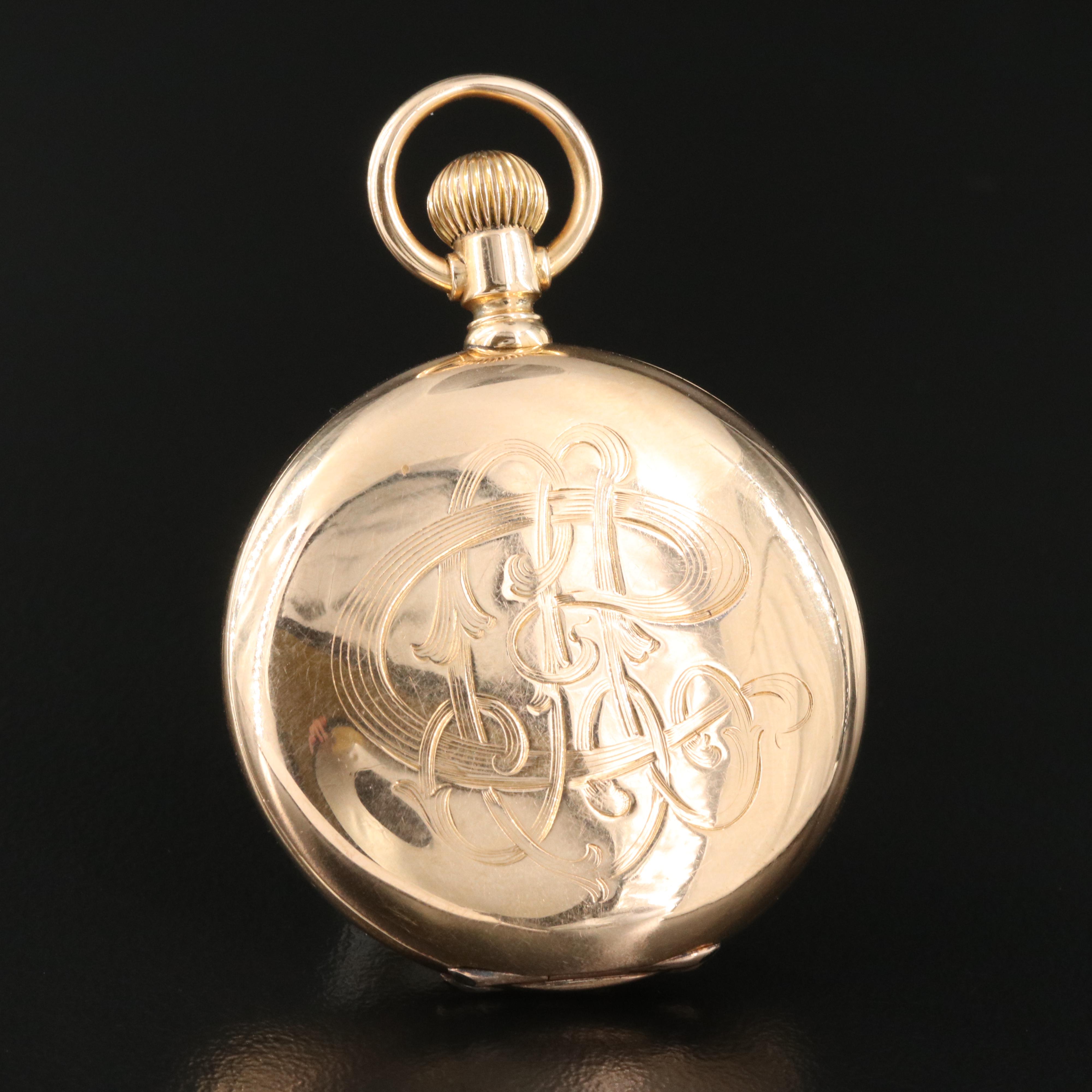 18K Patek Philippe Pocket Watch For George Shreve Jewelers, San Francisco