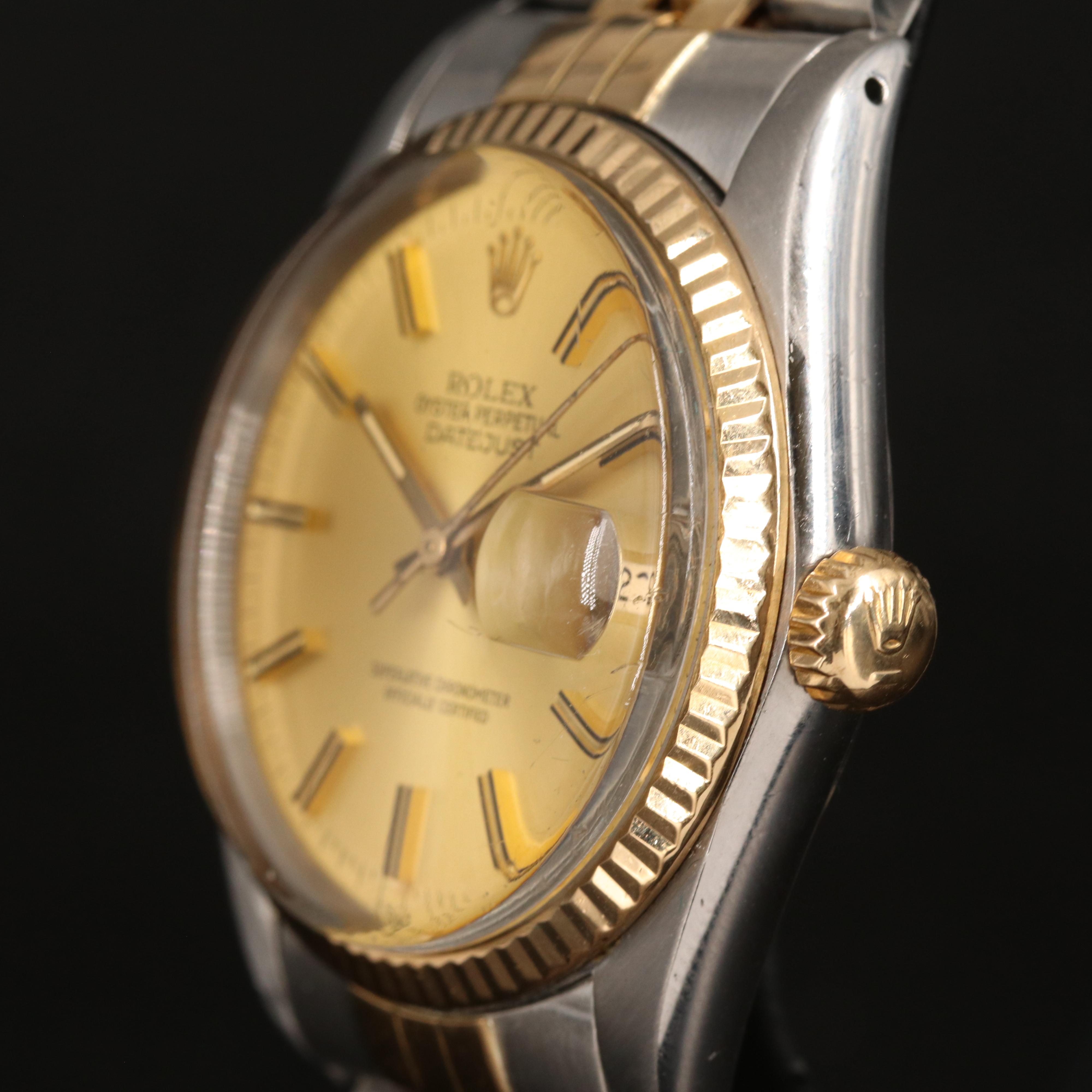 1984  Rolex Oyster Perpetual Datejust 36 Watch