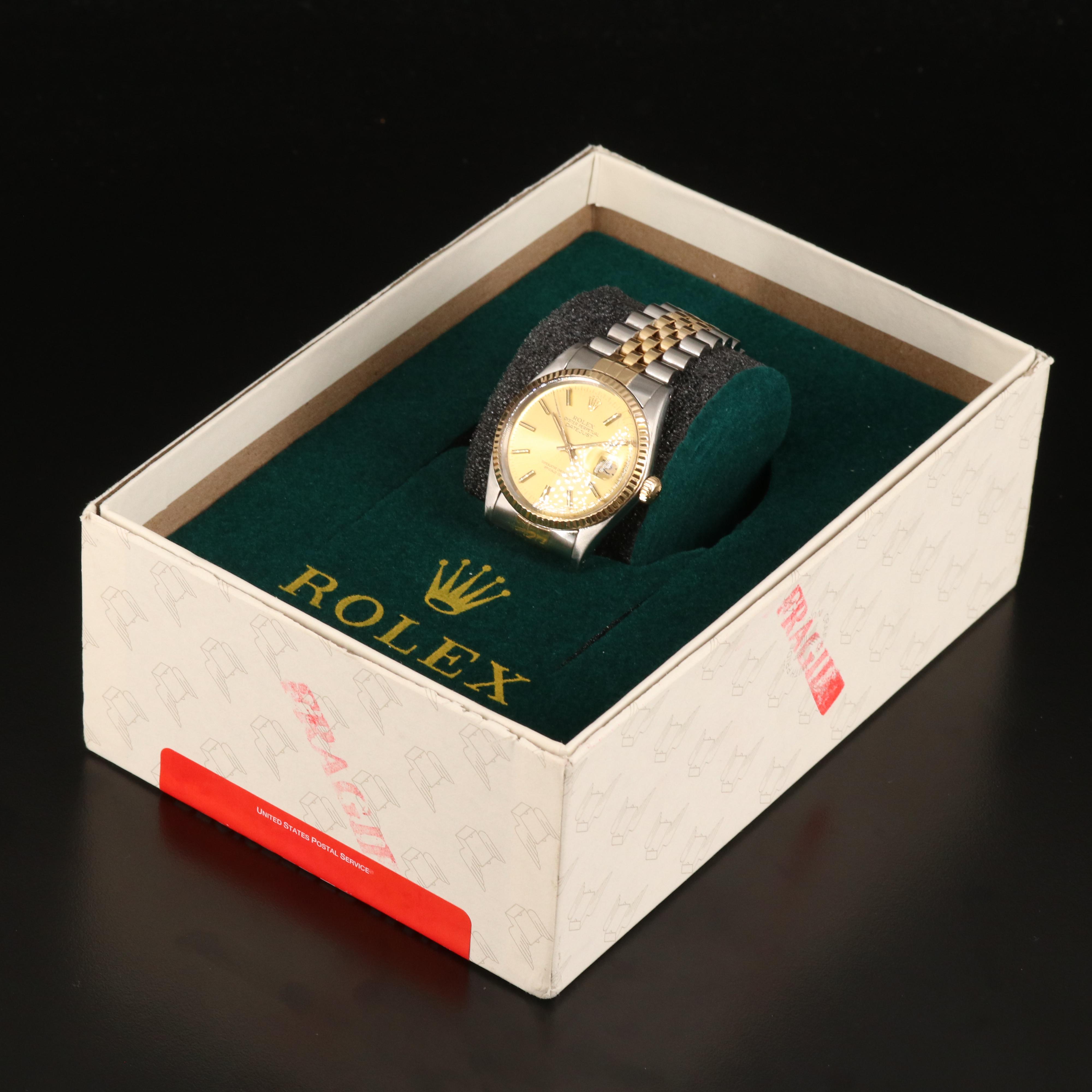 1984  Rolex Oyster Perpetual Datejust 36 Watch