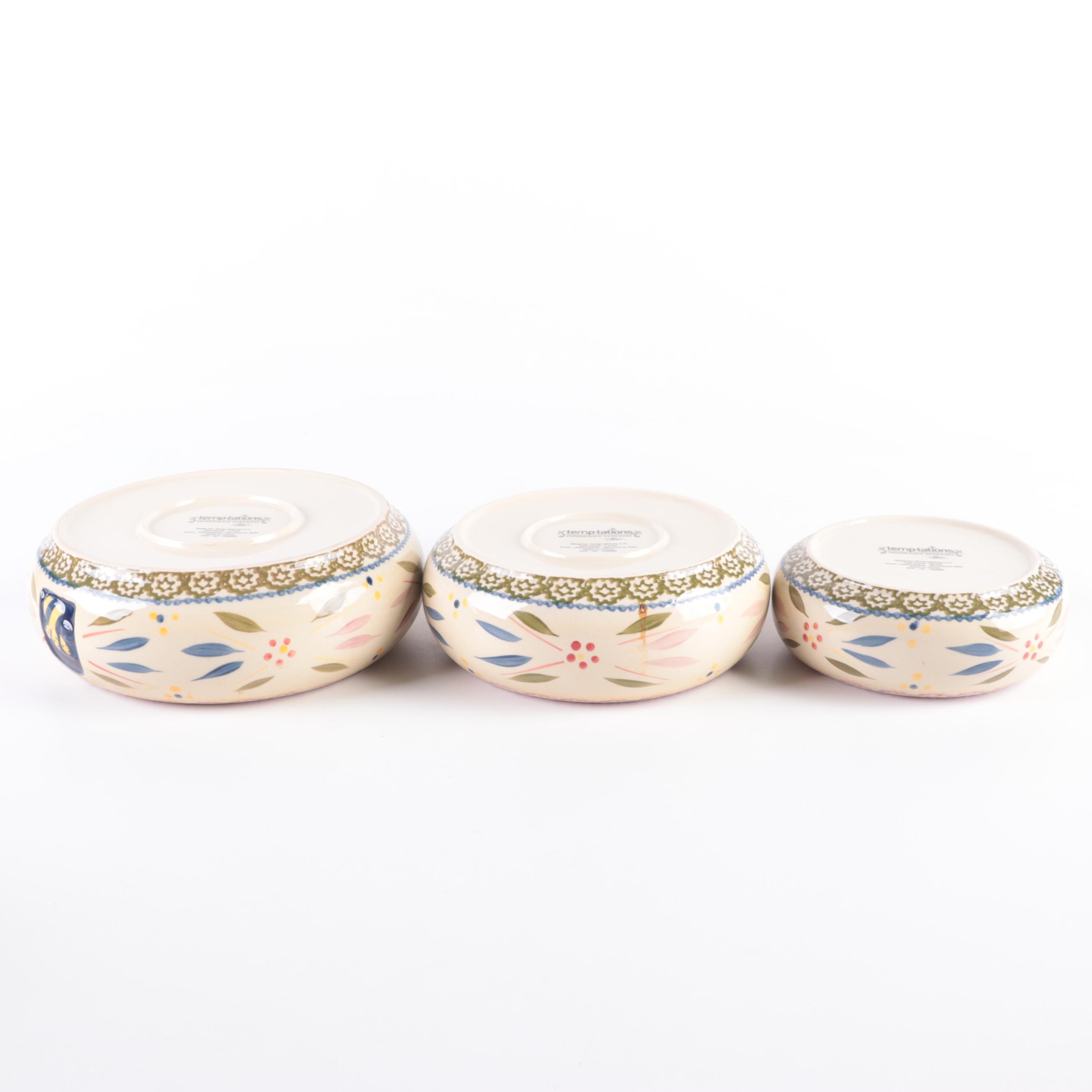 Temp-tations "Old World Confetti" Ceramic Dishes