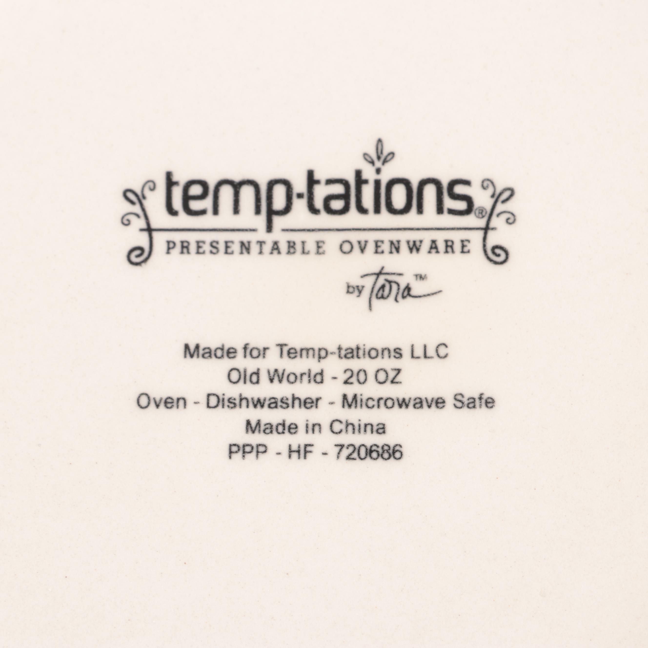 Temp-tations "Old World Confetti" Ceramic Dishes