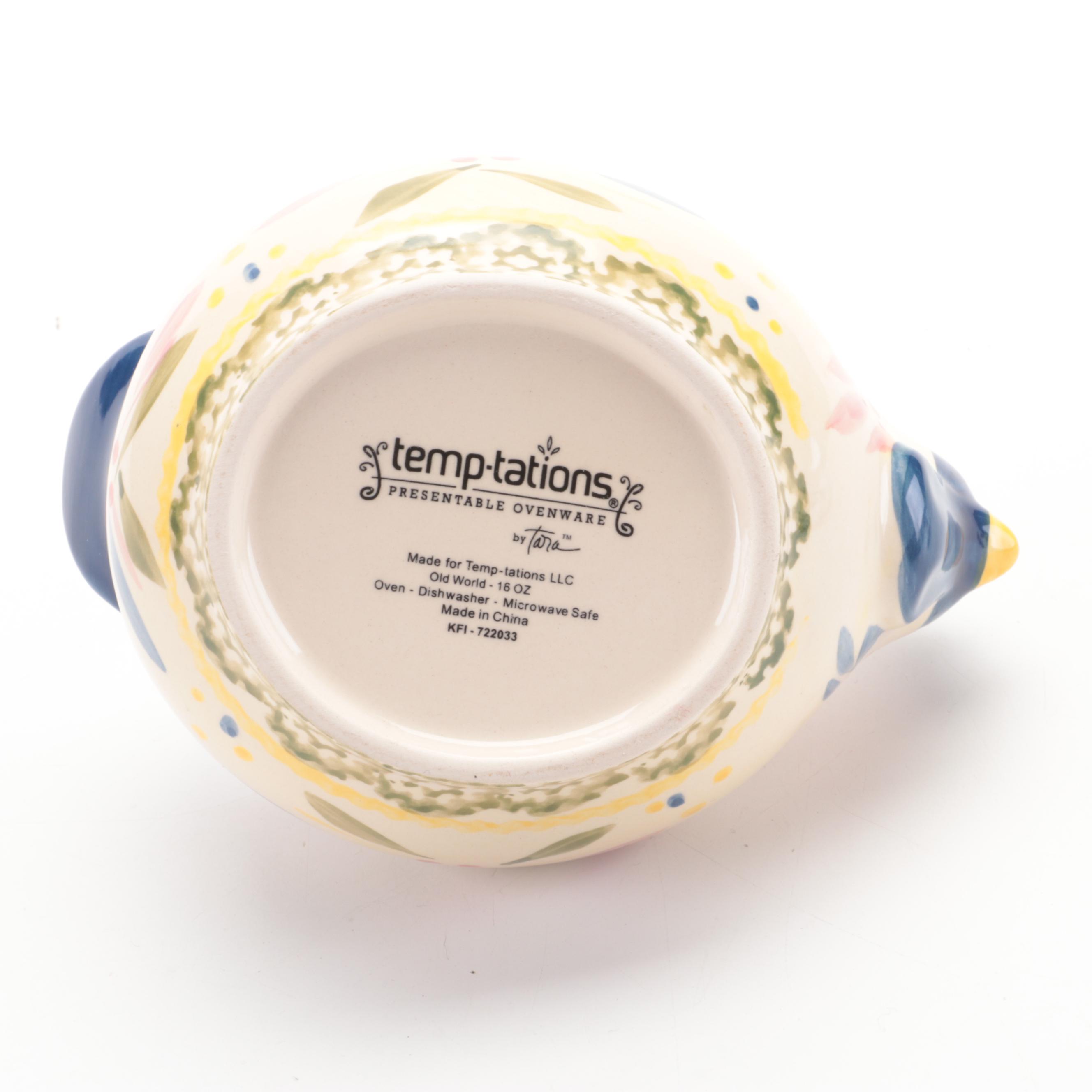 Temp-tations "Old World Confetti" Ceramic Dishes