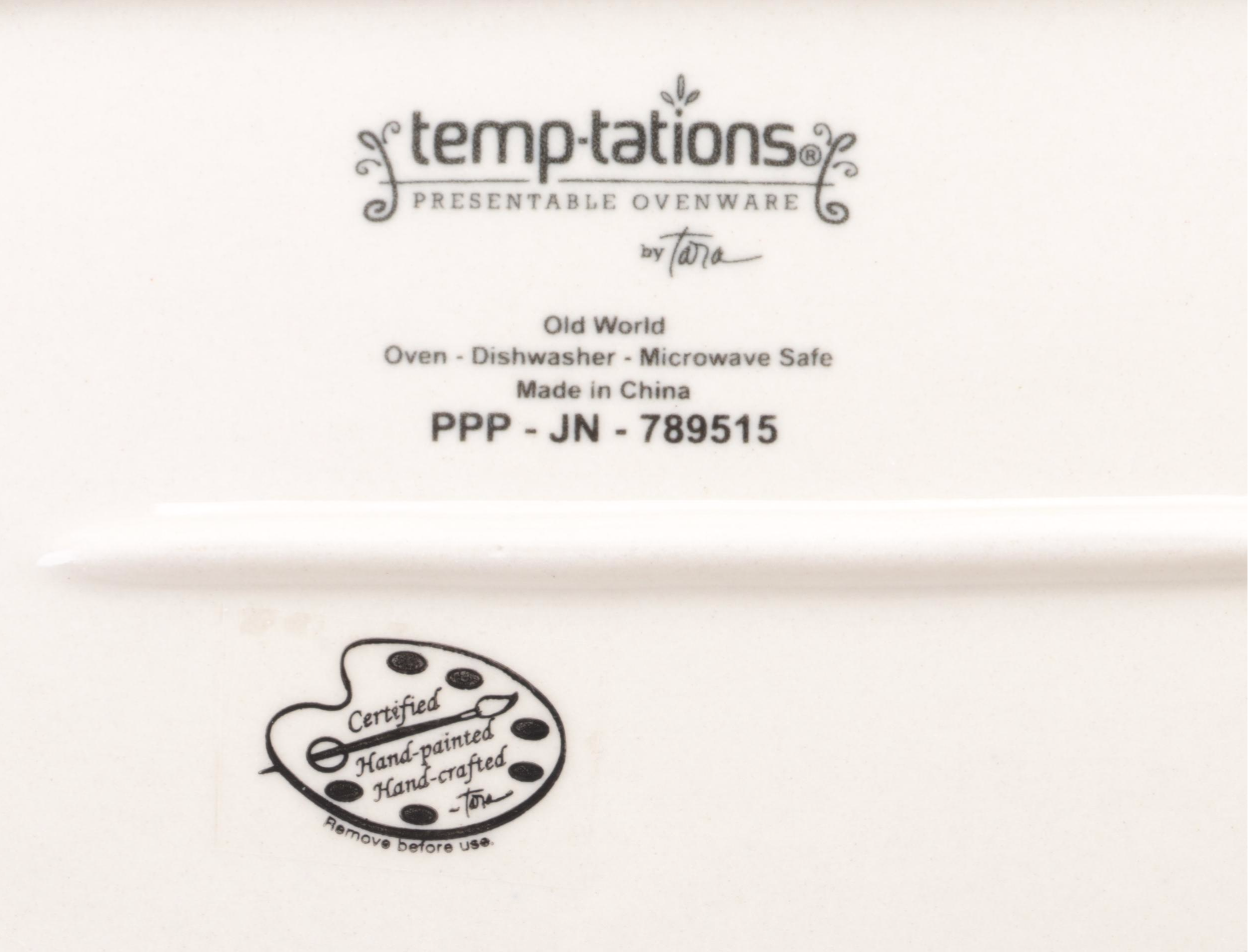 Temp-tations by Tara "Old World Confetti" Measuring Cups and Serveware