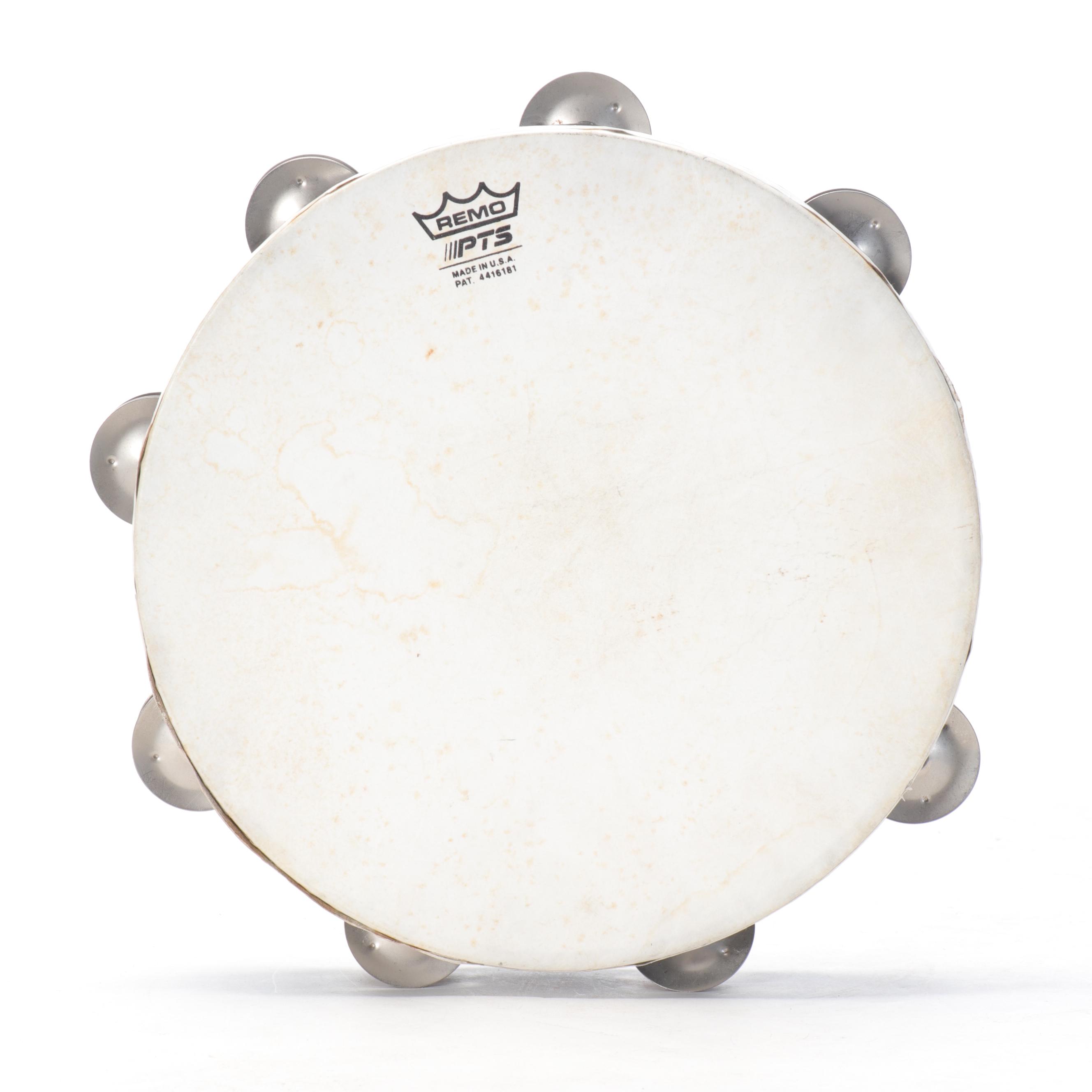 TKO Drum with Remo Bongo Drums and Tamberine