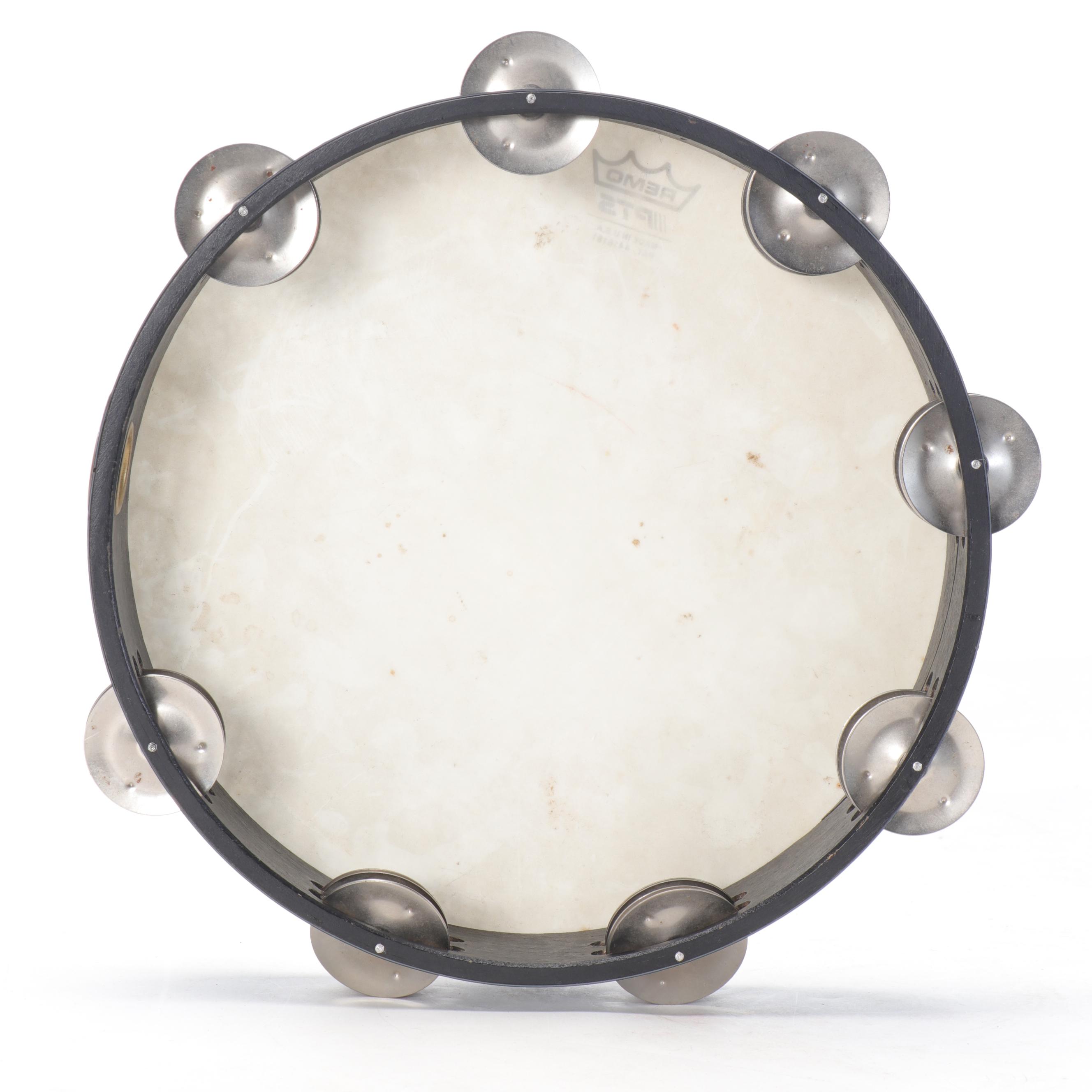 TKO Drum with Remo Bongo Drums and Tamberine