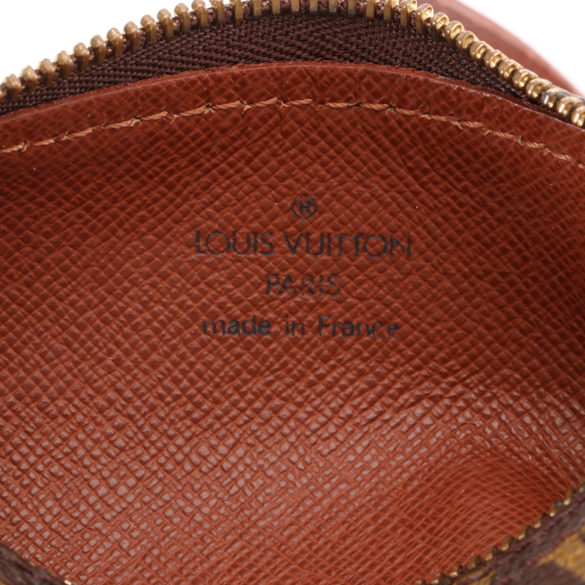 Louis Vuitton Papillon Zip Pochette in Monogram Canvas and Vachetta Leather