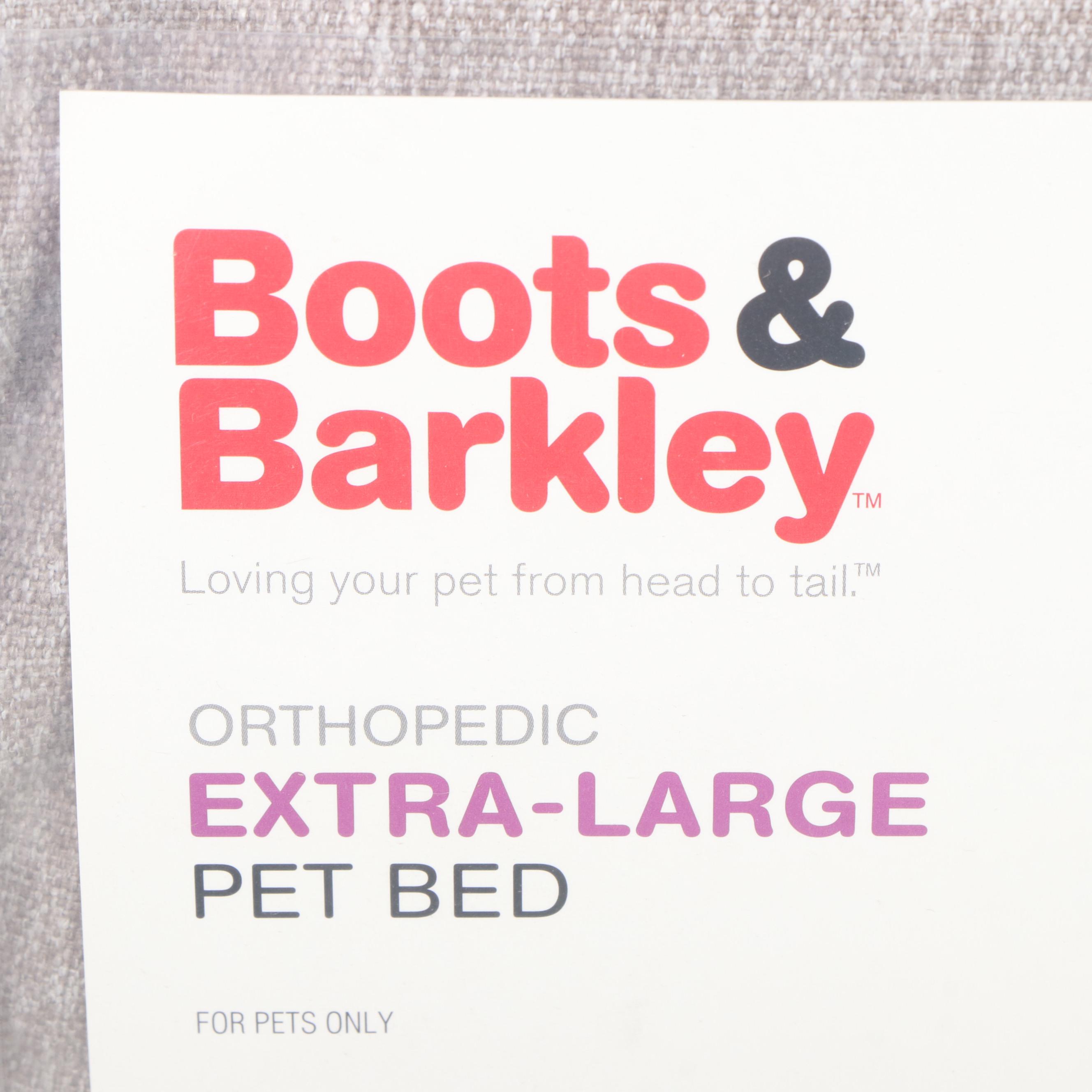 Two Boots & Barkley Extra Large Pillowtop Orthopedic Pet Beds