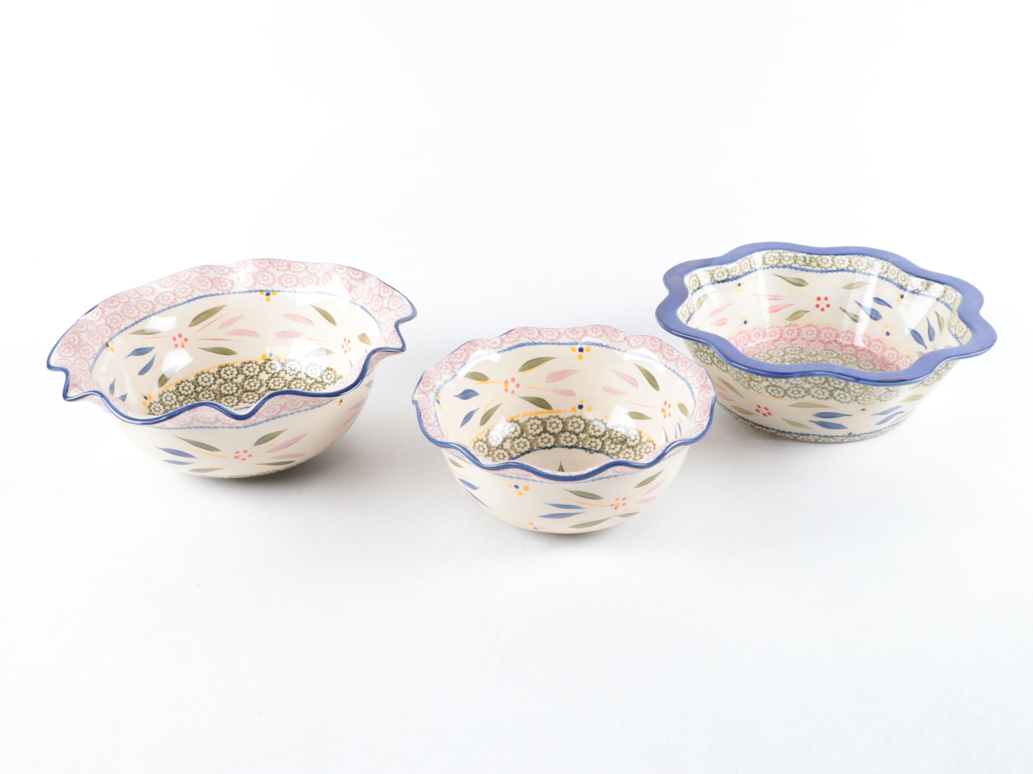 Temp-tations By Tara "Old World Confetti" Serveware and Table Accessories