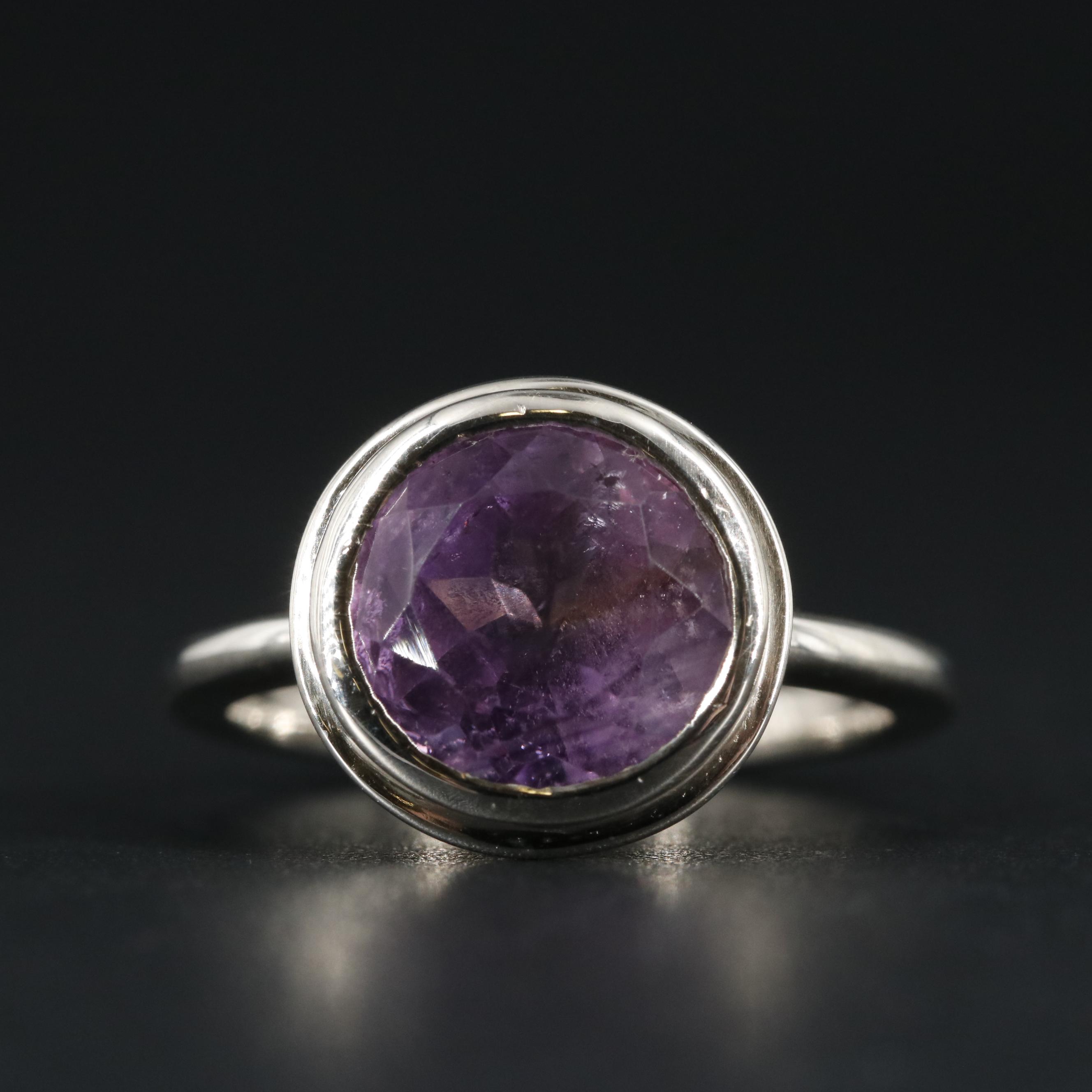 Sterling Gemstone Ring
