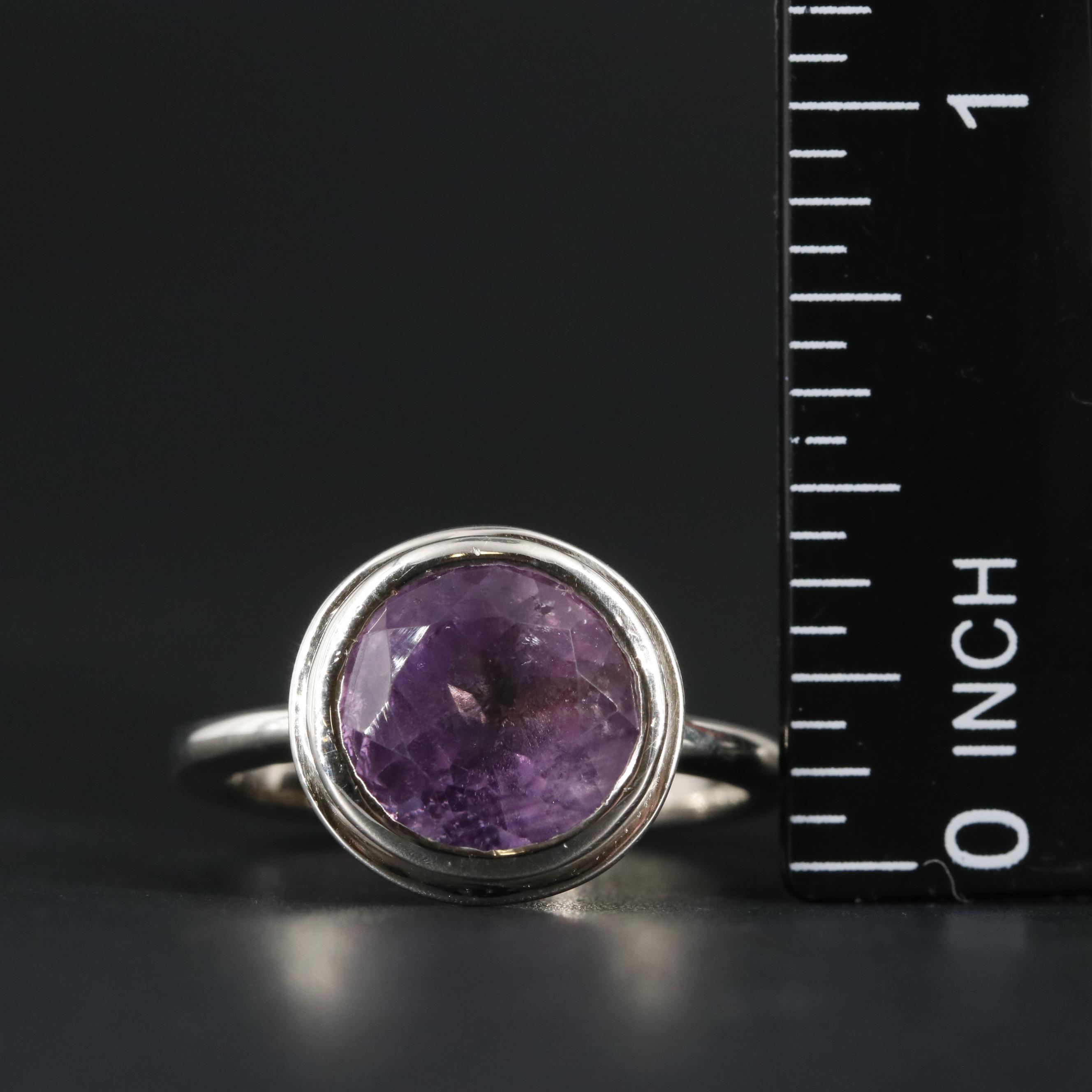 Sterling Gemstone Ring