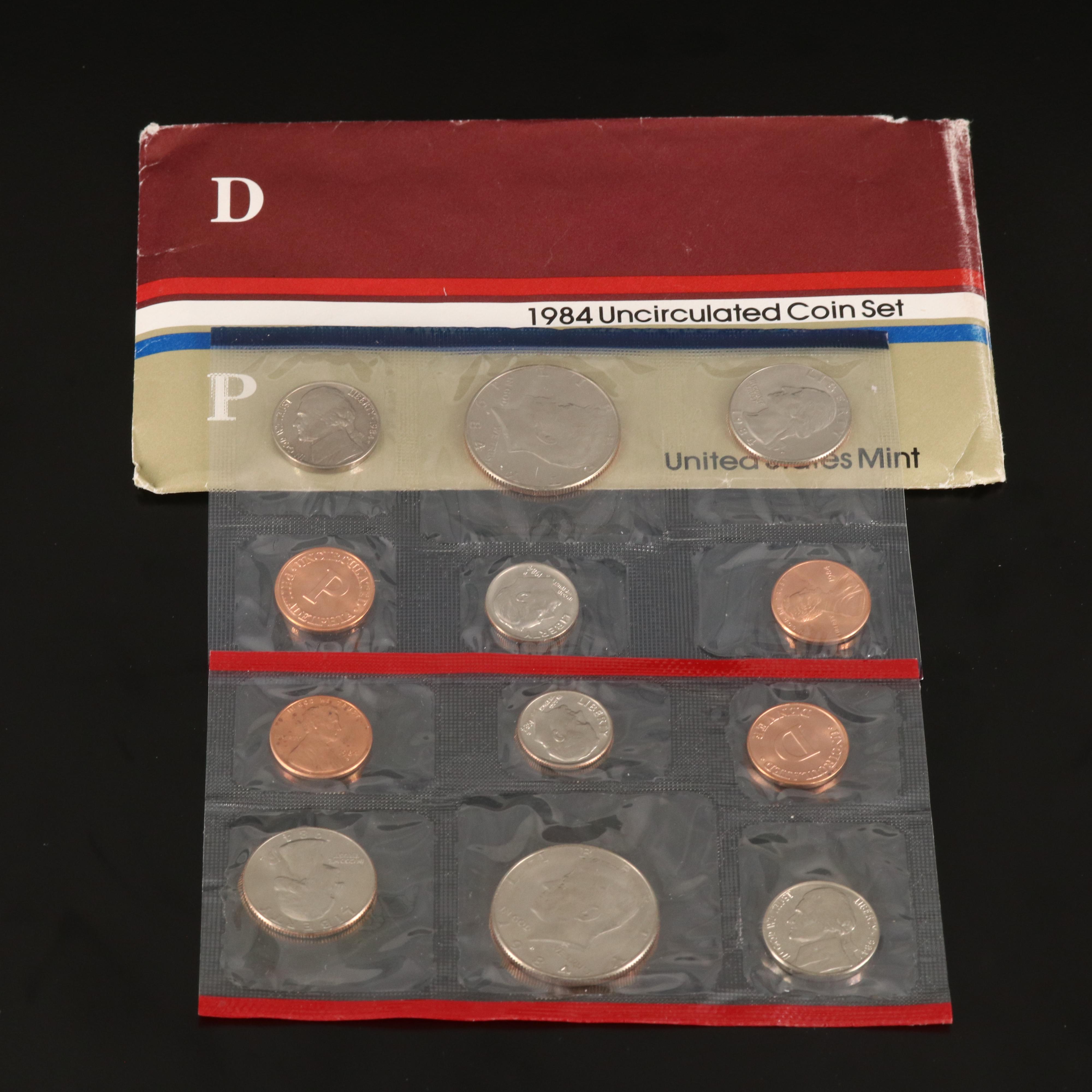 Twenty U.S. Mint Uncirculated Sets