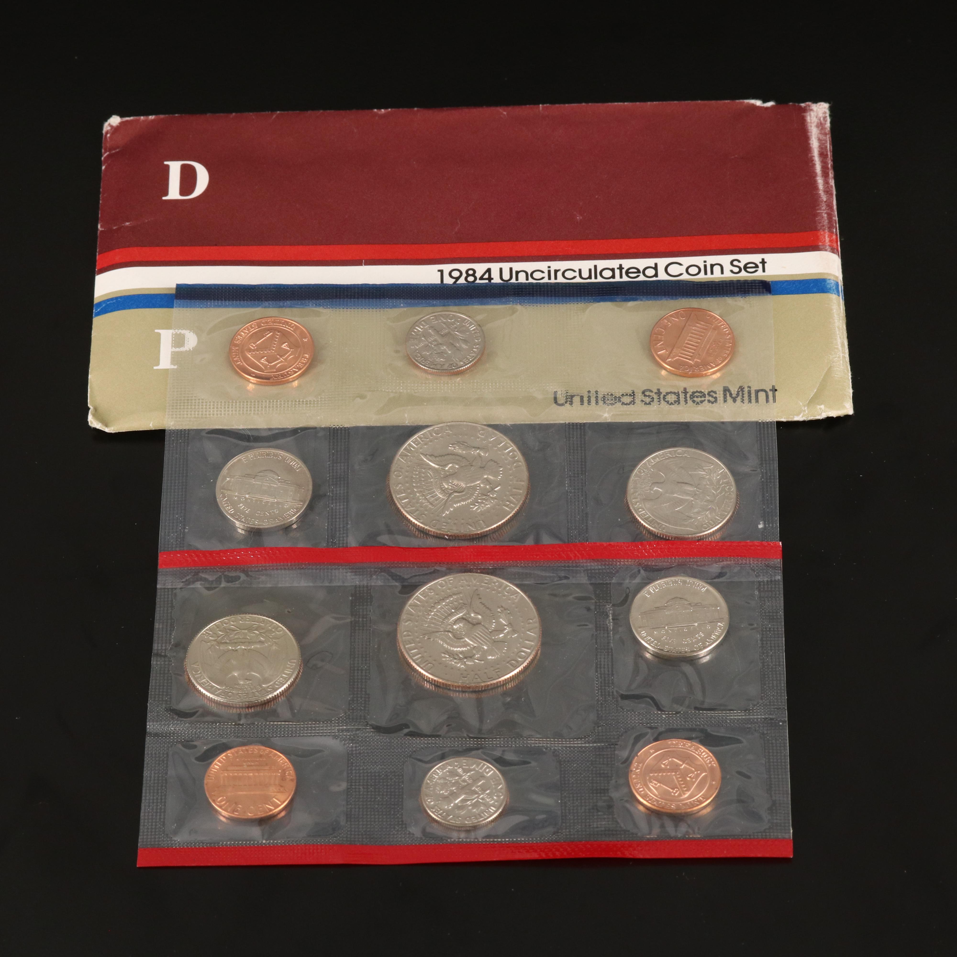 Twenty U.S. Mint Uncirculated Sets