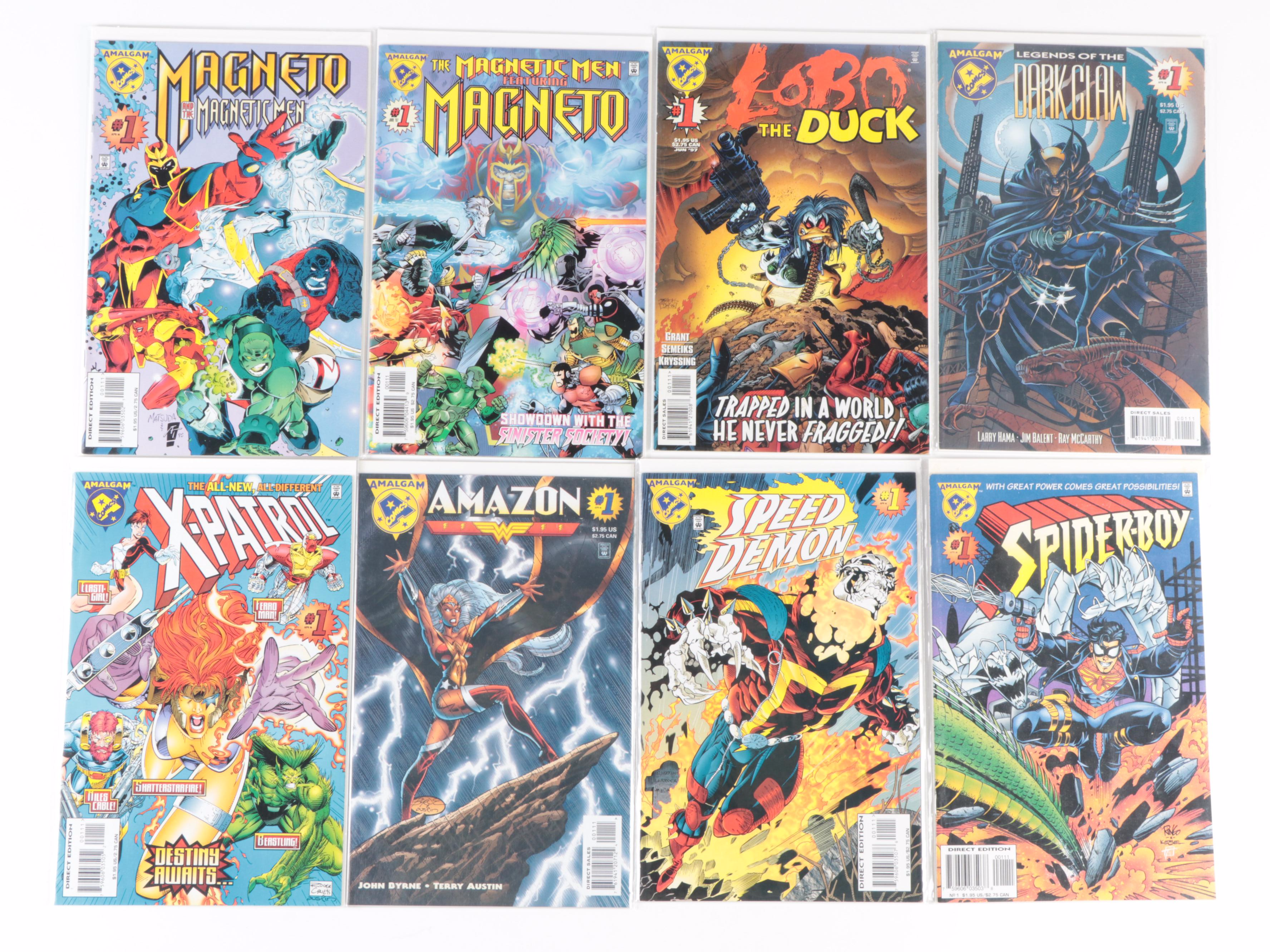 Amalgam Marvel and DC Mashup Comics with DC/Marvel Access Series, #1's and More