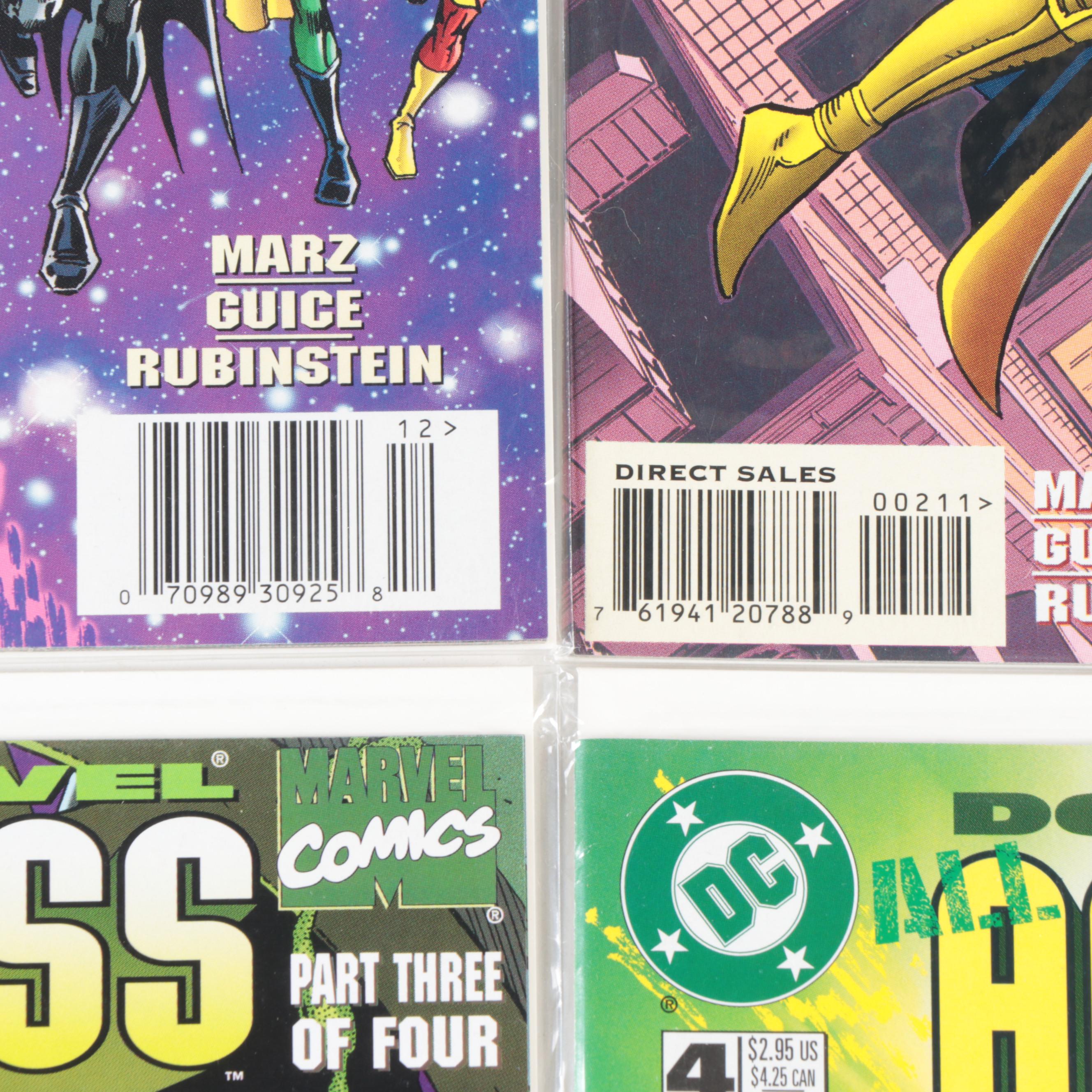 Amalgam Marvel and DC Mashup Comics with DC/Marvel Access Series, #1's and More