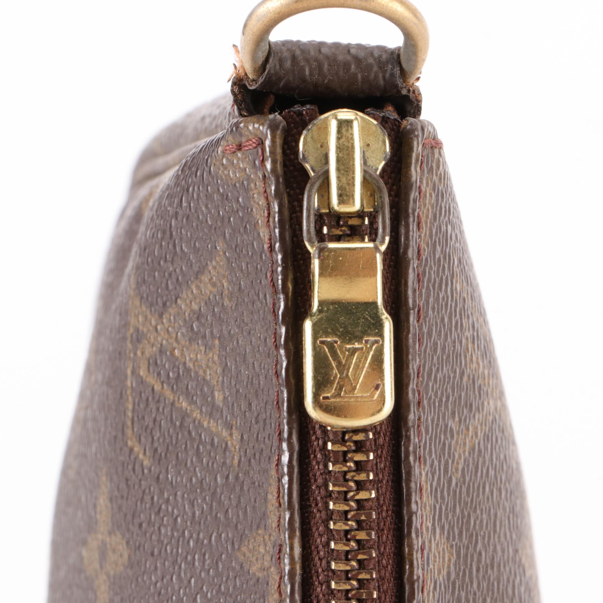 Louis Vuitton Pochette Accessories in Monogram Canvas and Leather