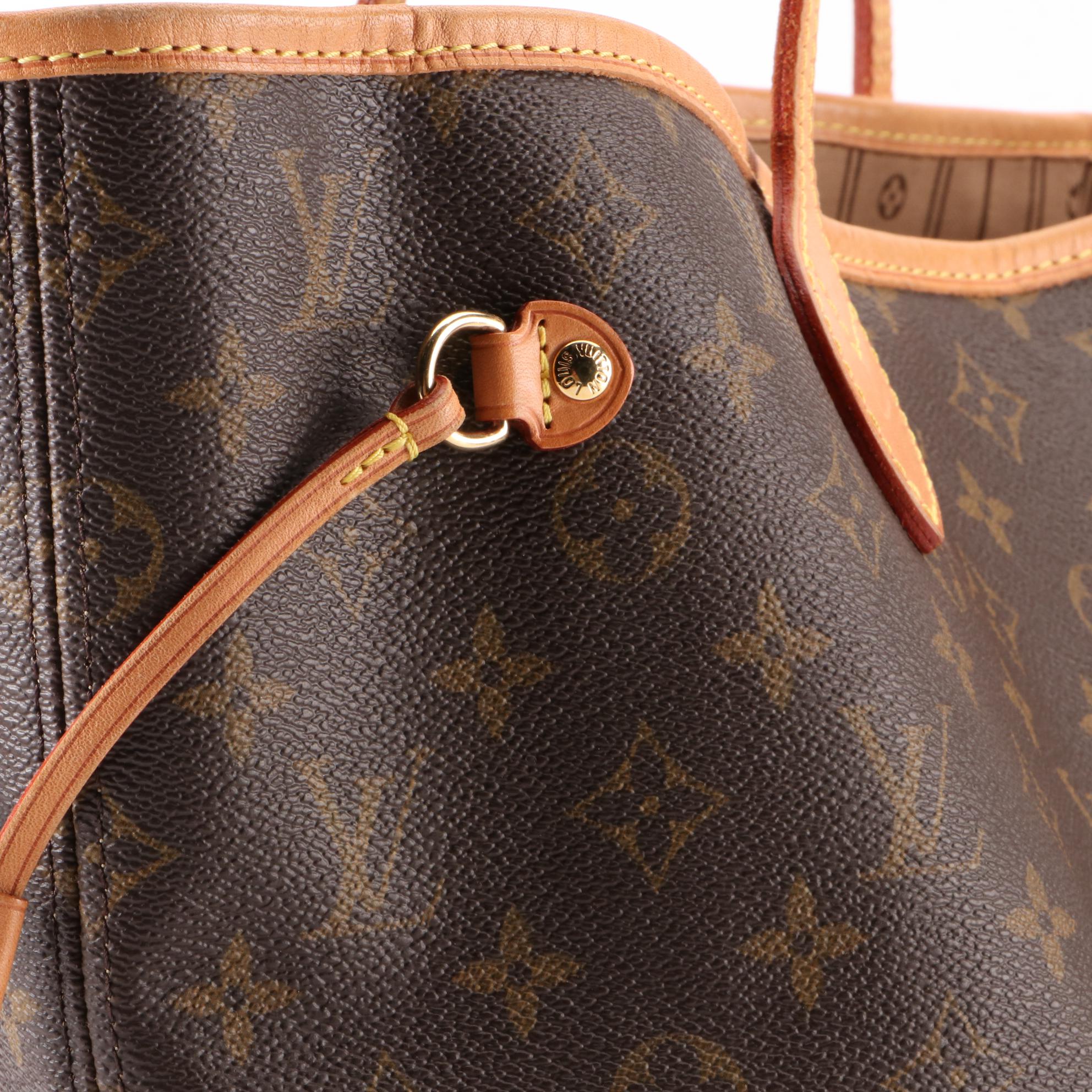 Louis Vuitton Neverfull MM Tote in Monogram Canvas and Leather with Box