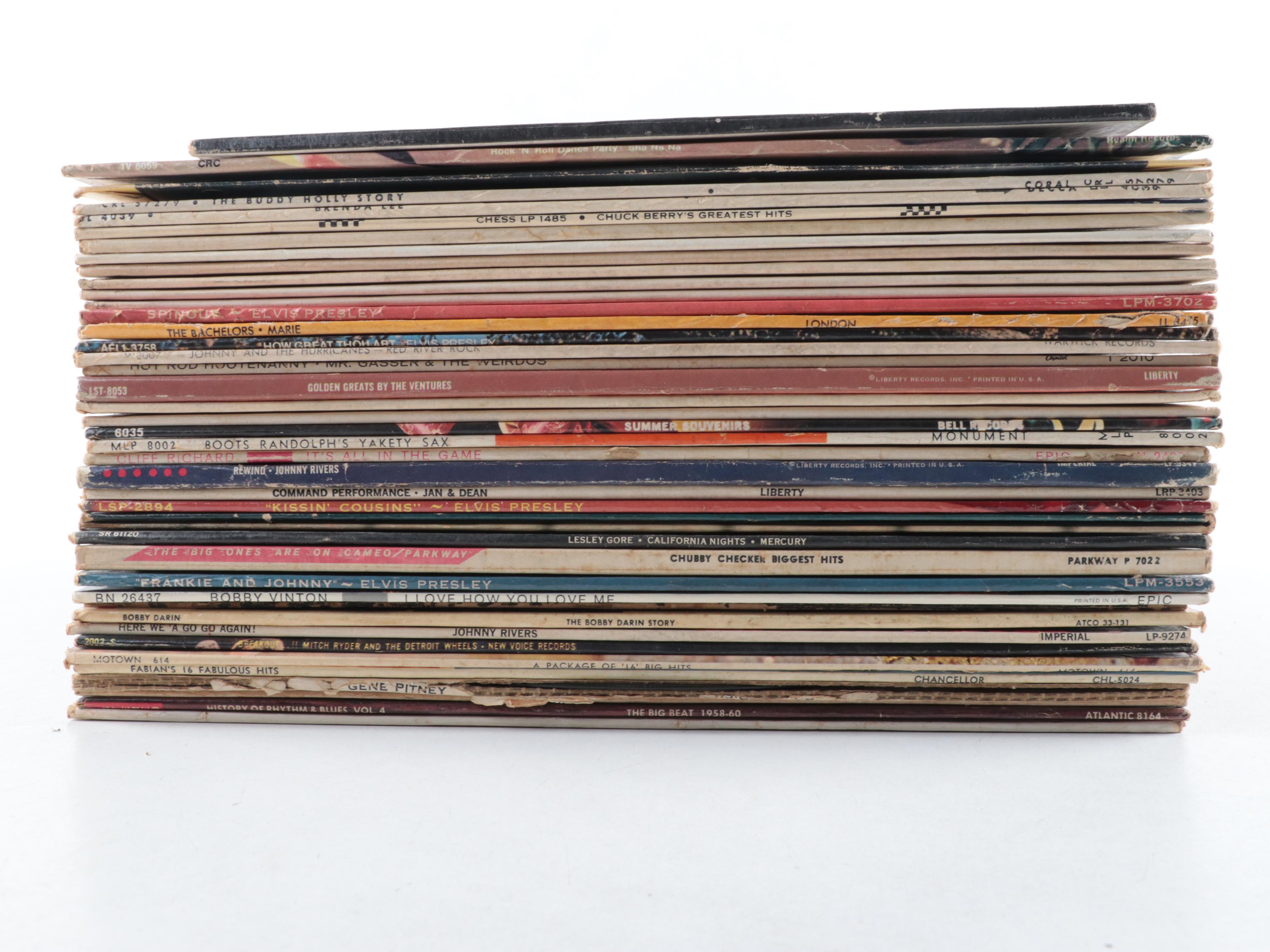 Buddy Holly, Brenda Lee, Chuck Berry, Fats Domino and More LP Vinyl Records