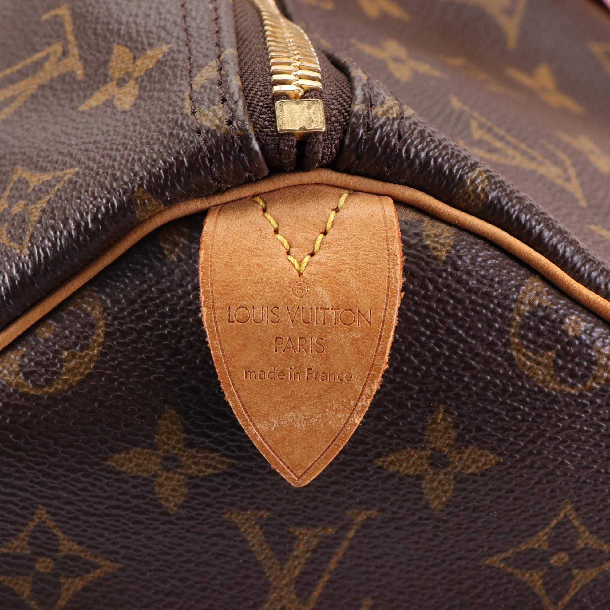 Louis Vuitton Keepall 50 in Monogram Canvas and Vachetta Leather