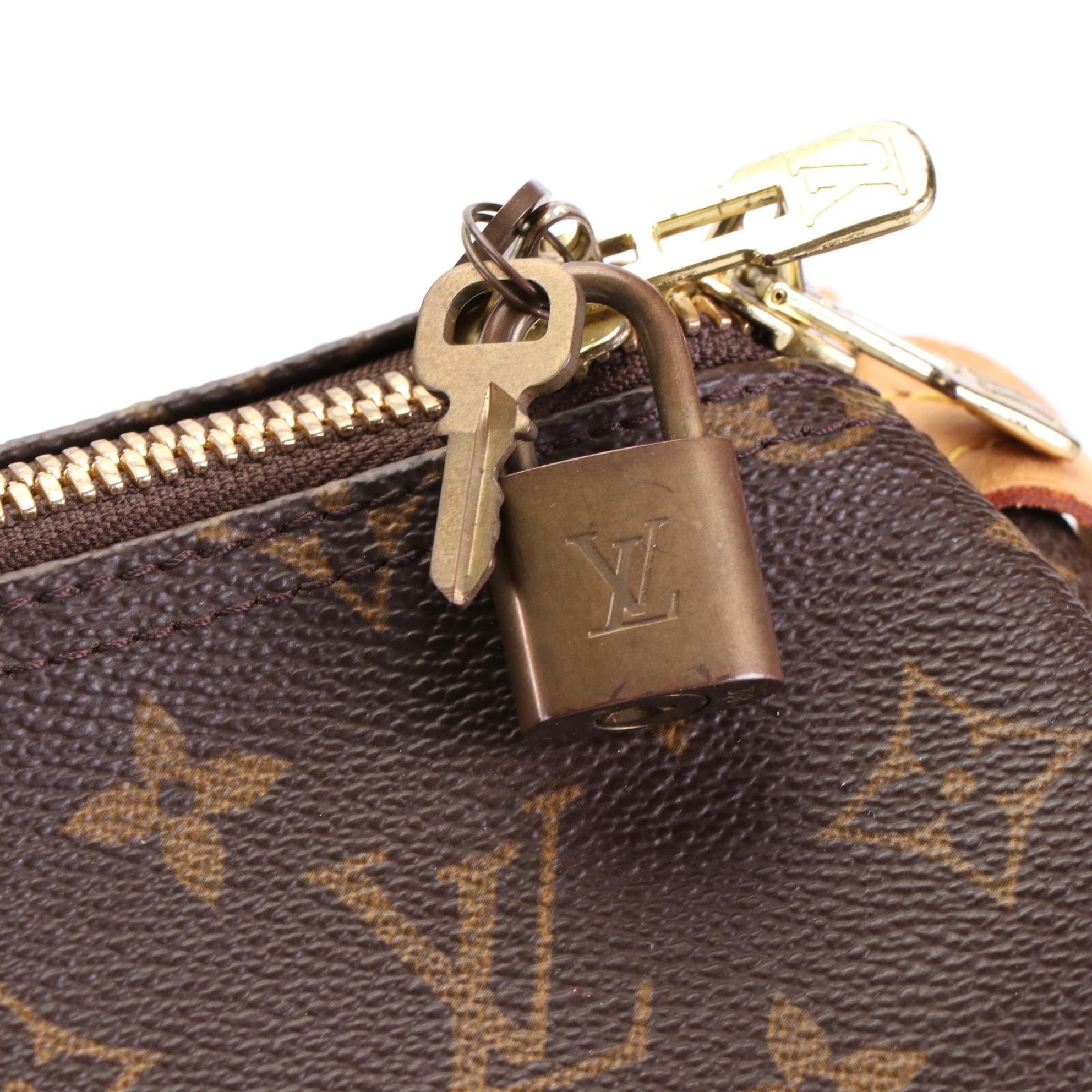 Louis Vuitton Keepall 50 in Monogram Canvas and Vachetta Leather